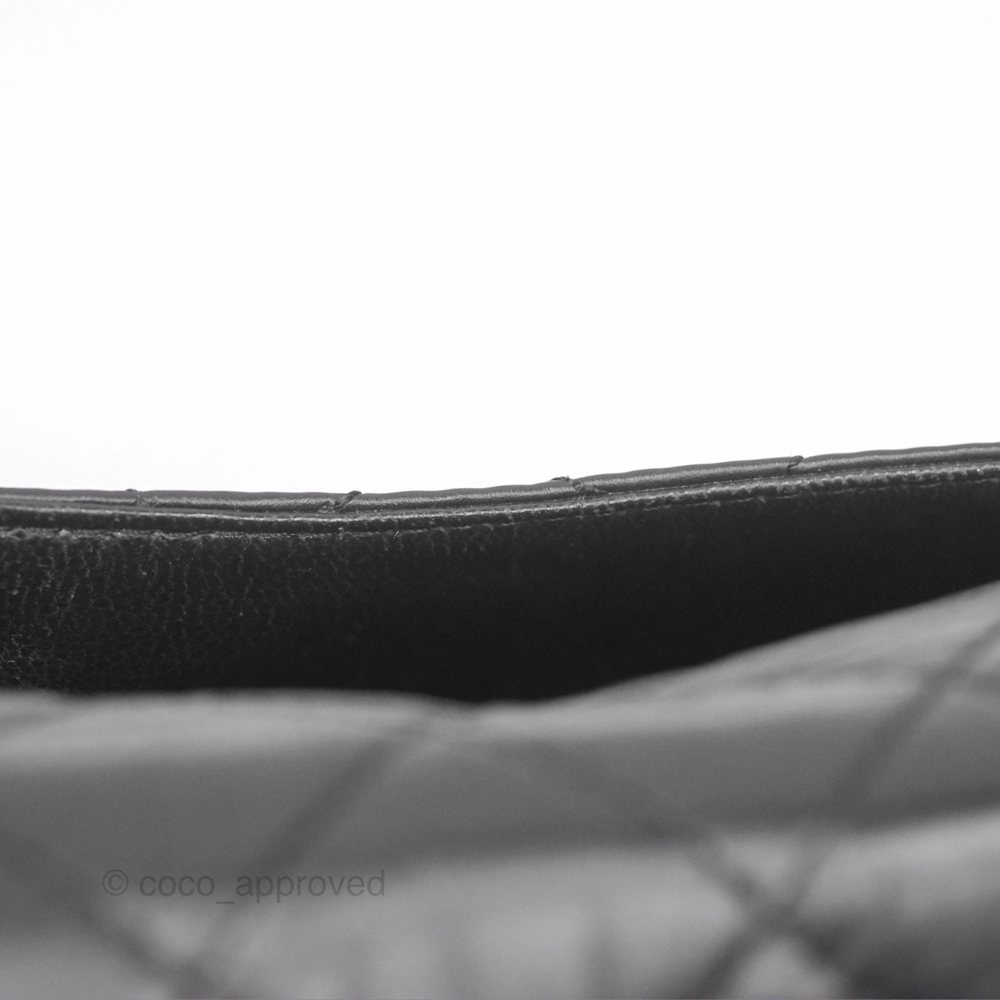 Chanel Reissue 227 Quilted Aged Calfskin Black Gold Hardware