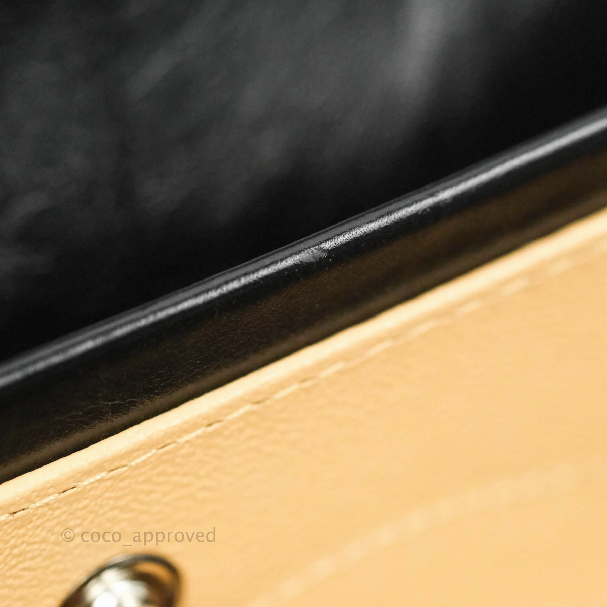 Chanel Reissue Quilted Aged Calfskin Beige & Black Ruthenium Hardware 226