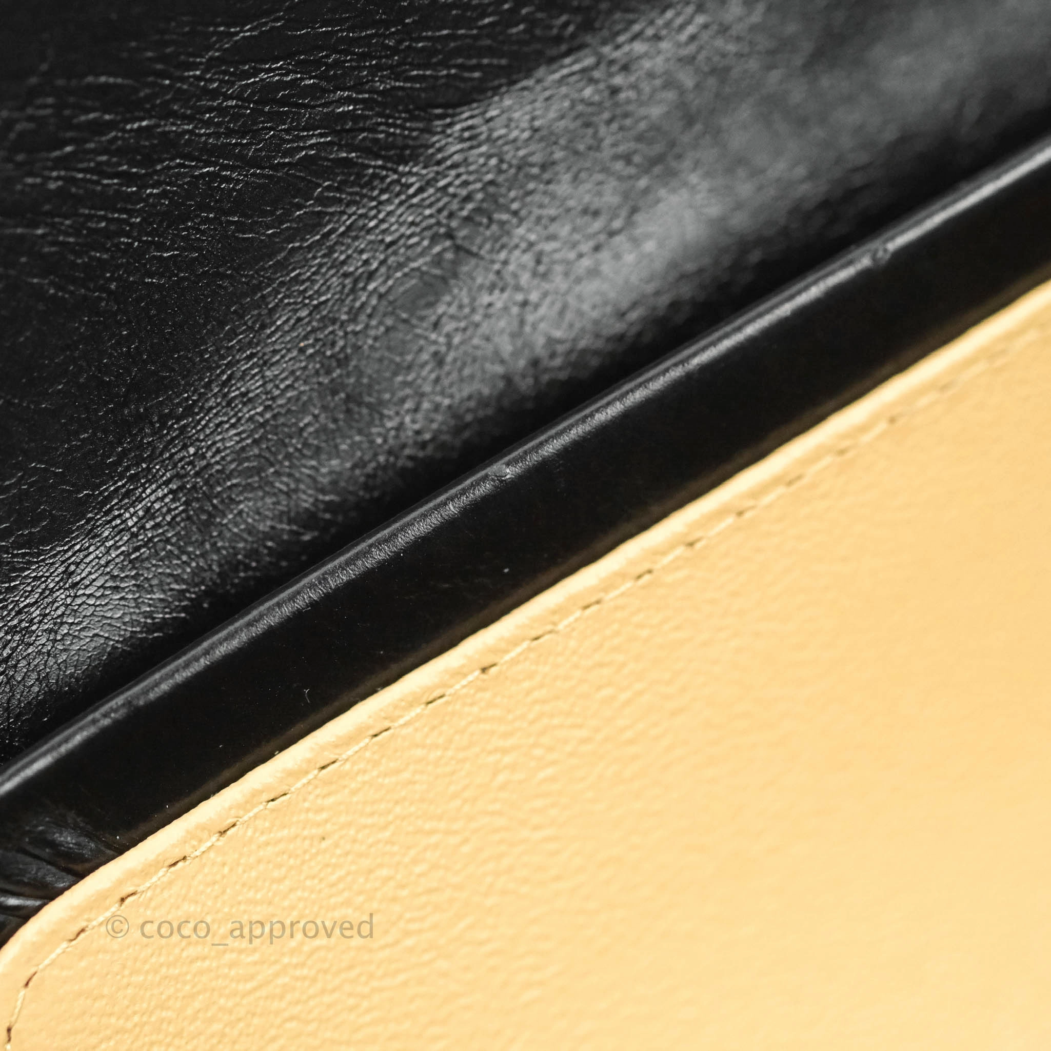 Chanel Reissue Quilted Aged Calfskin Beige & Black Ruthenium Hardware 226