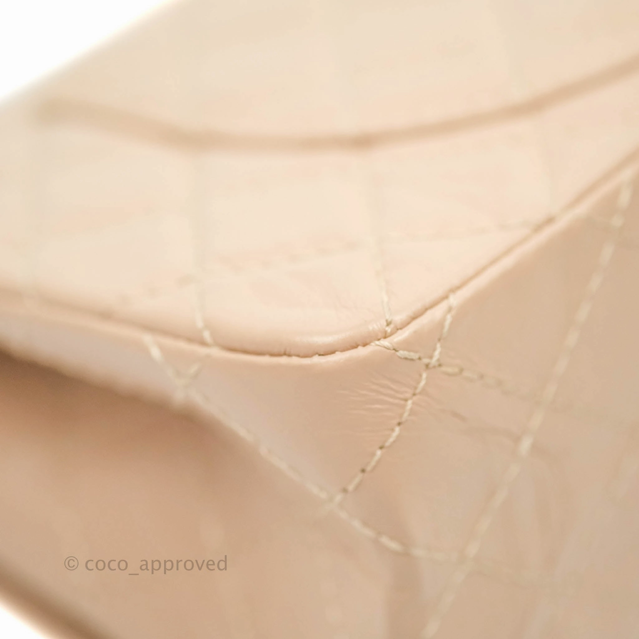 Chanel Reissue Quilted Aged Calfskin Beige Gold Hardware 226