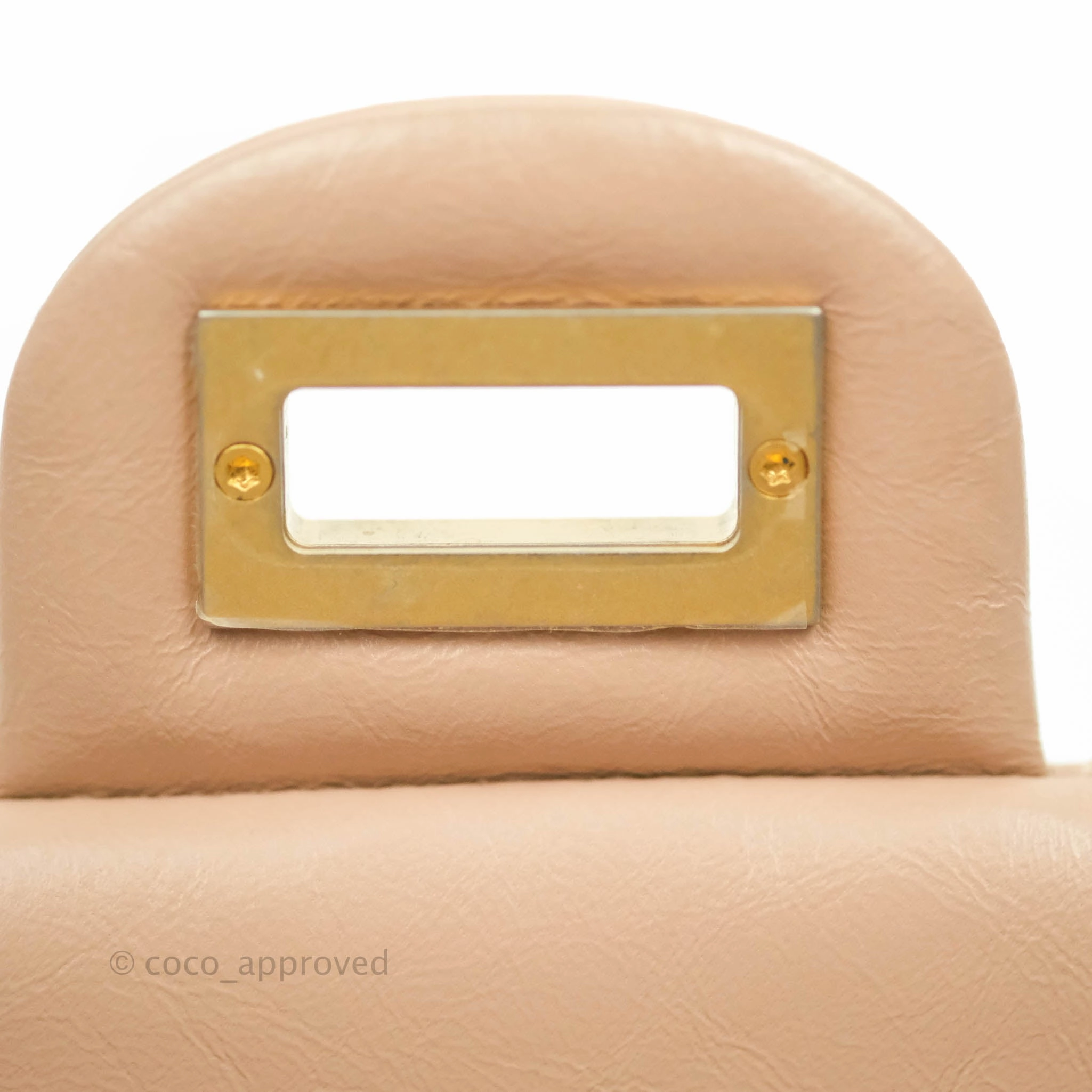 Chanel Reissue Quilted Aged Calfskin Beige Gold Hardware 226