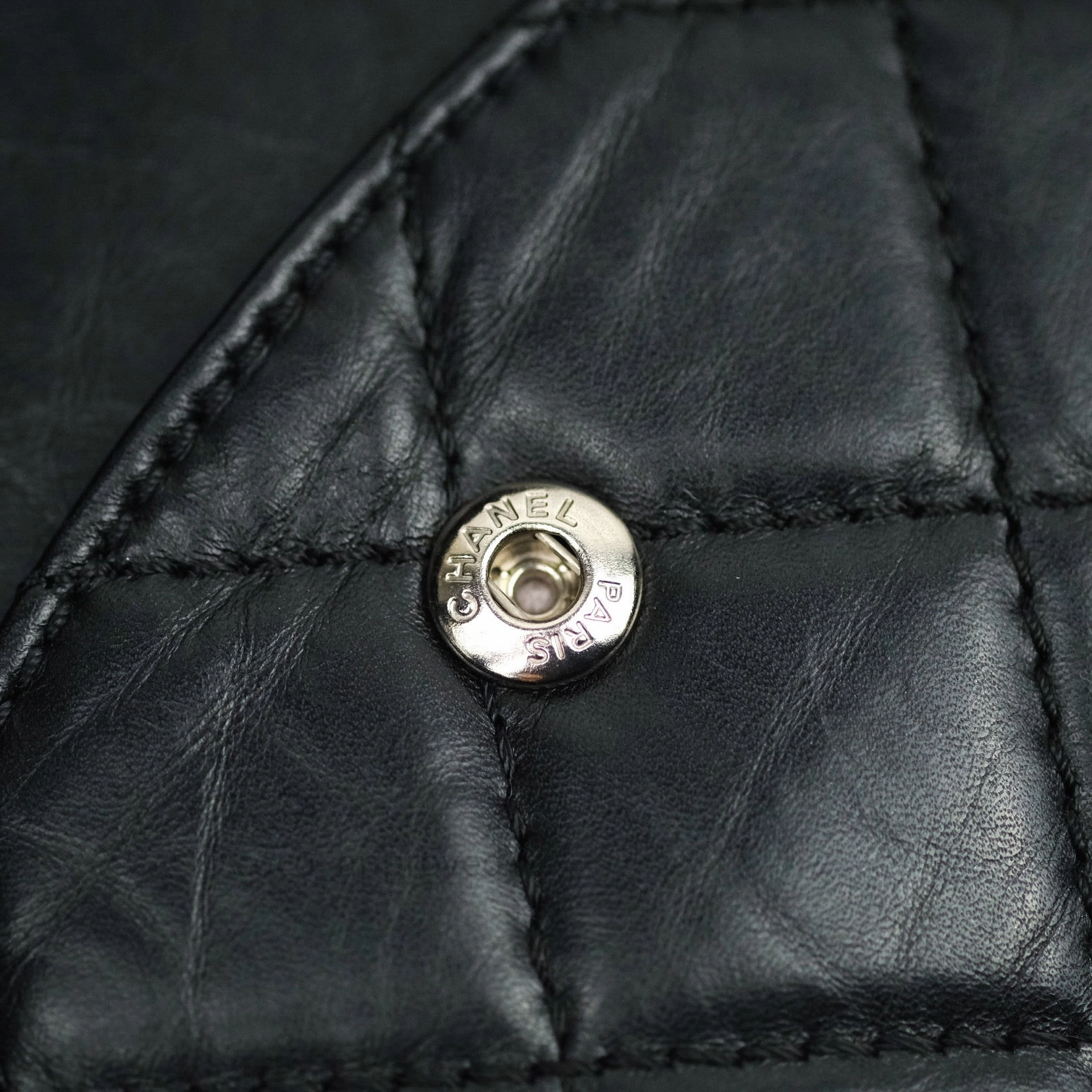Chanel Reissue Quilted Aged Calfskin Black Ruthenium Hardware 227