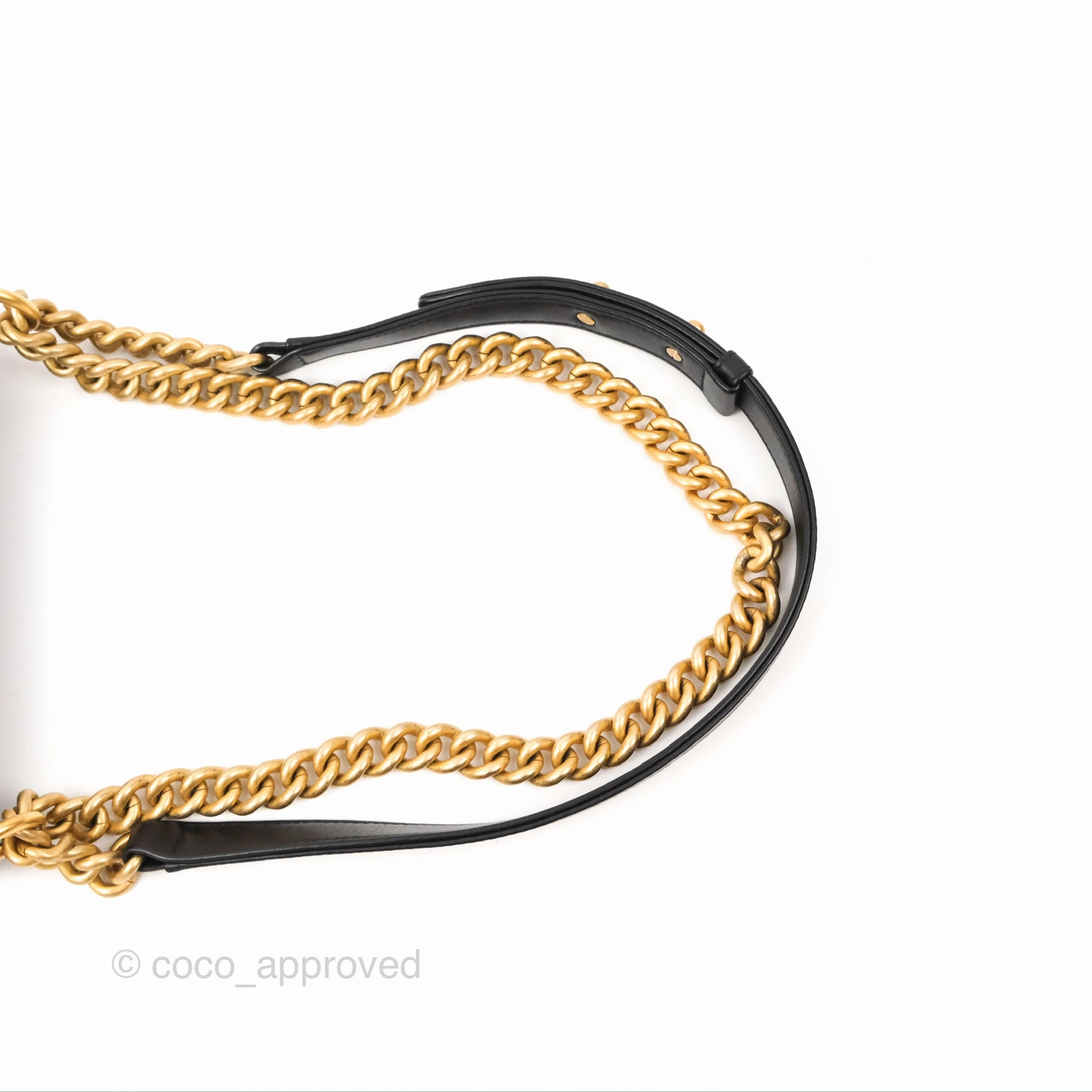 Chanel Small Boy Black Calfskin Gold Hardware