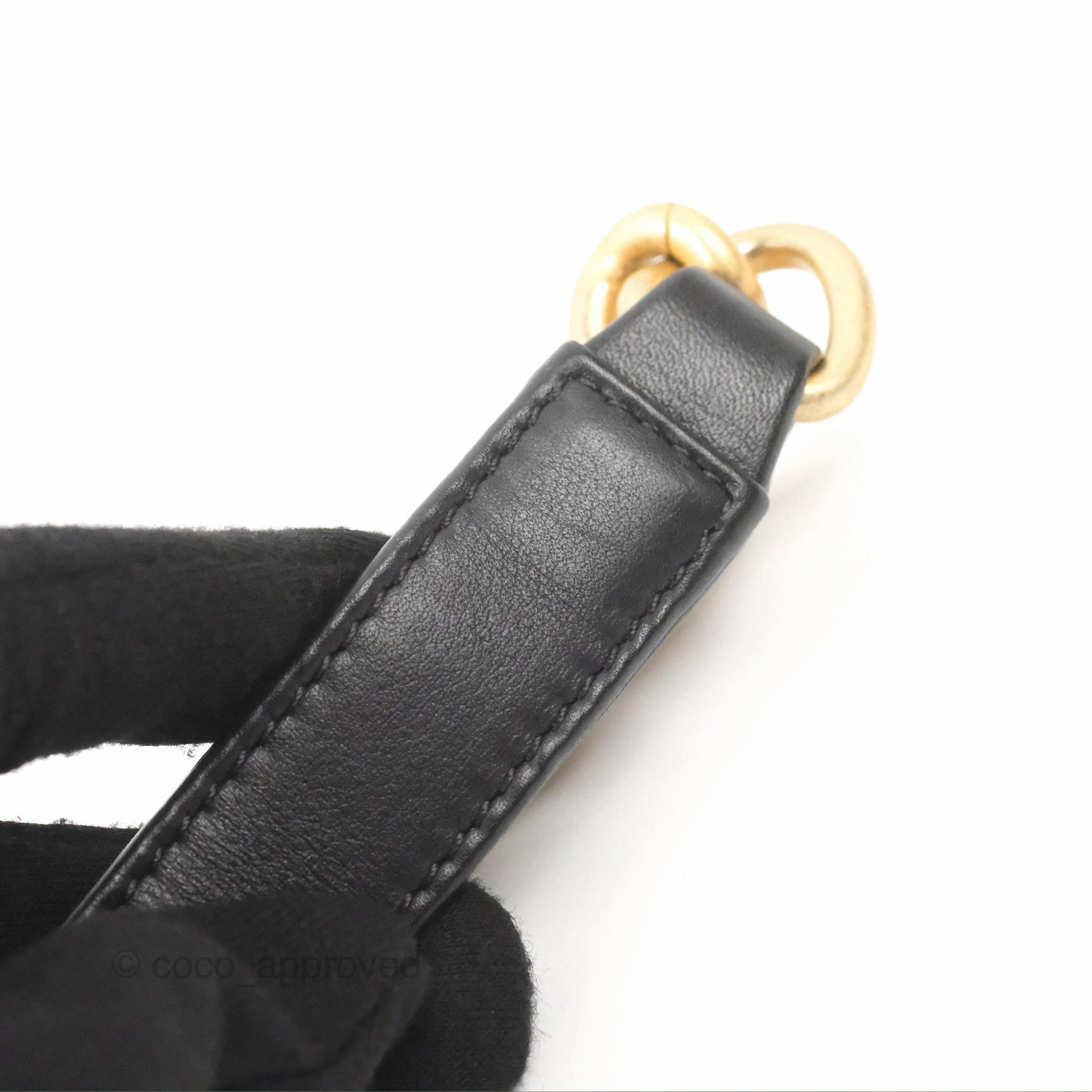 Chanel Small Boy Black Calfskin Gold Hardware