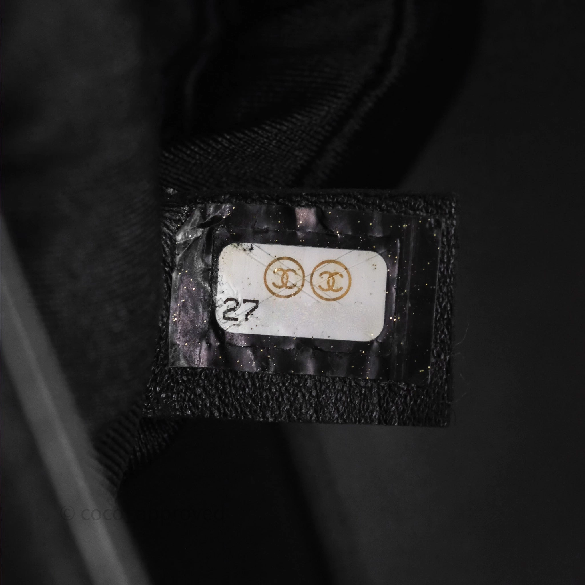 Chanel Small Boy Black Lambskin Ruthenium Hardware