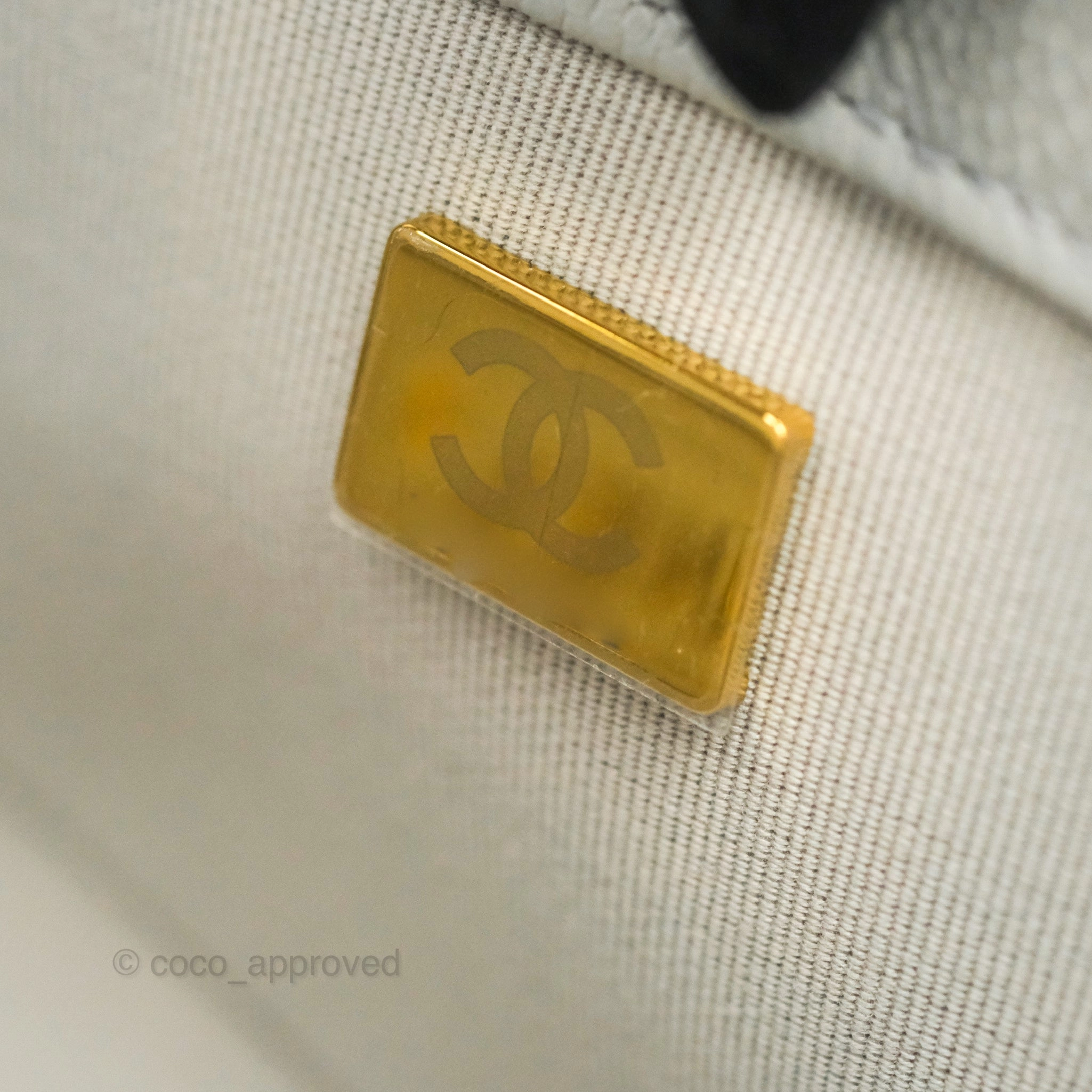 Chanel Small Boy Grey Caviar Gold Hardware