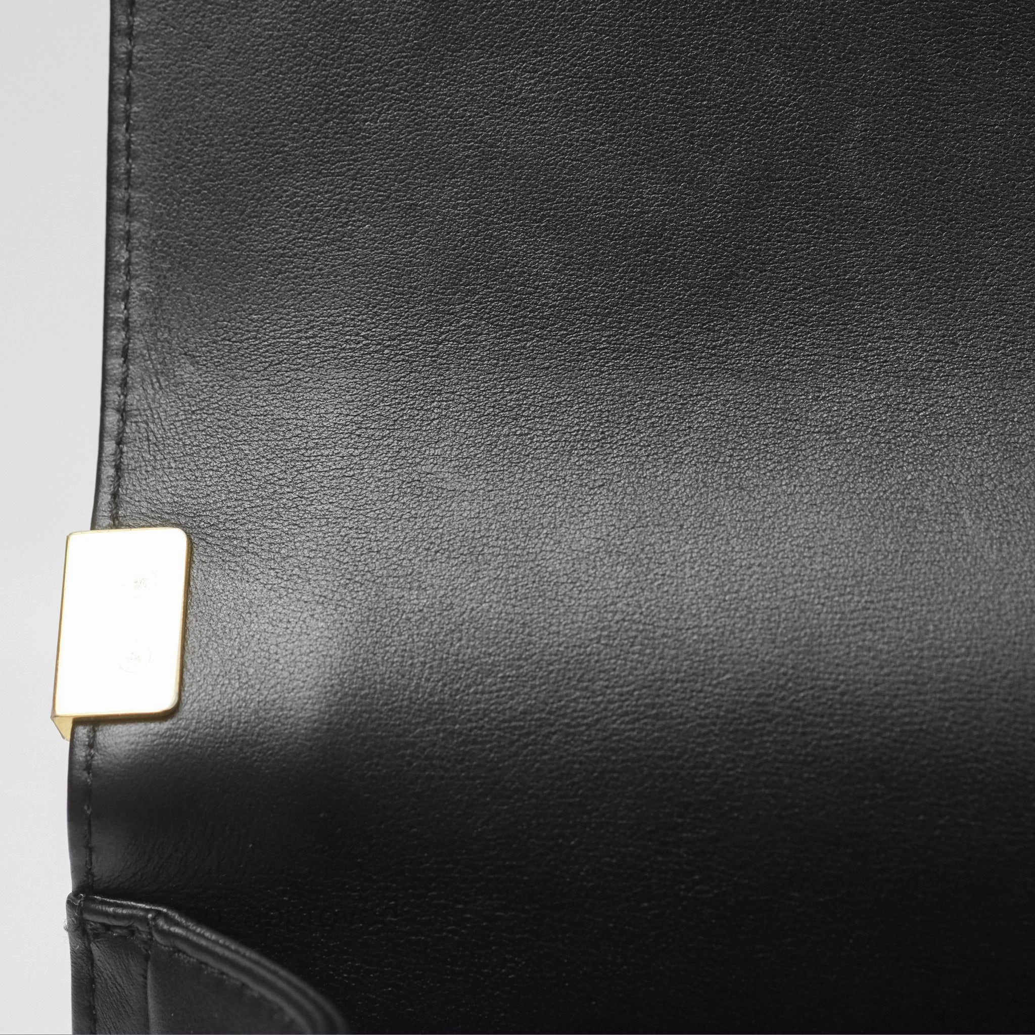 Chanel Small Boy Quilted Black Calfskin Aged Gold Hardware