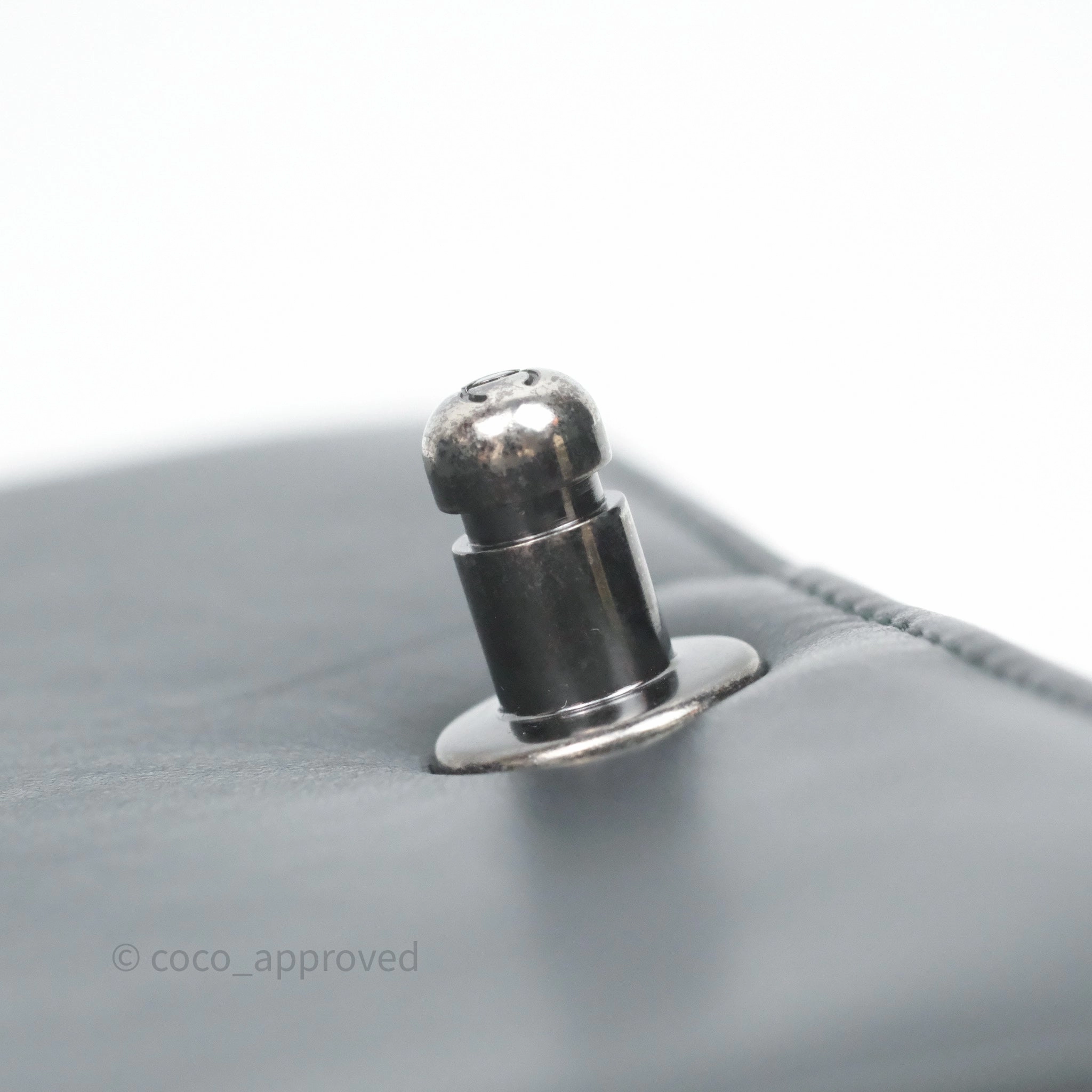 Chanel Small Boy Quilted Dark Green Velvet Ruthenium Hardware