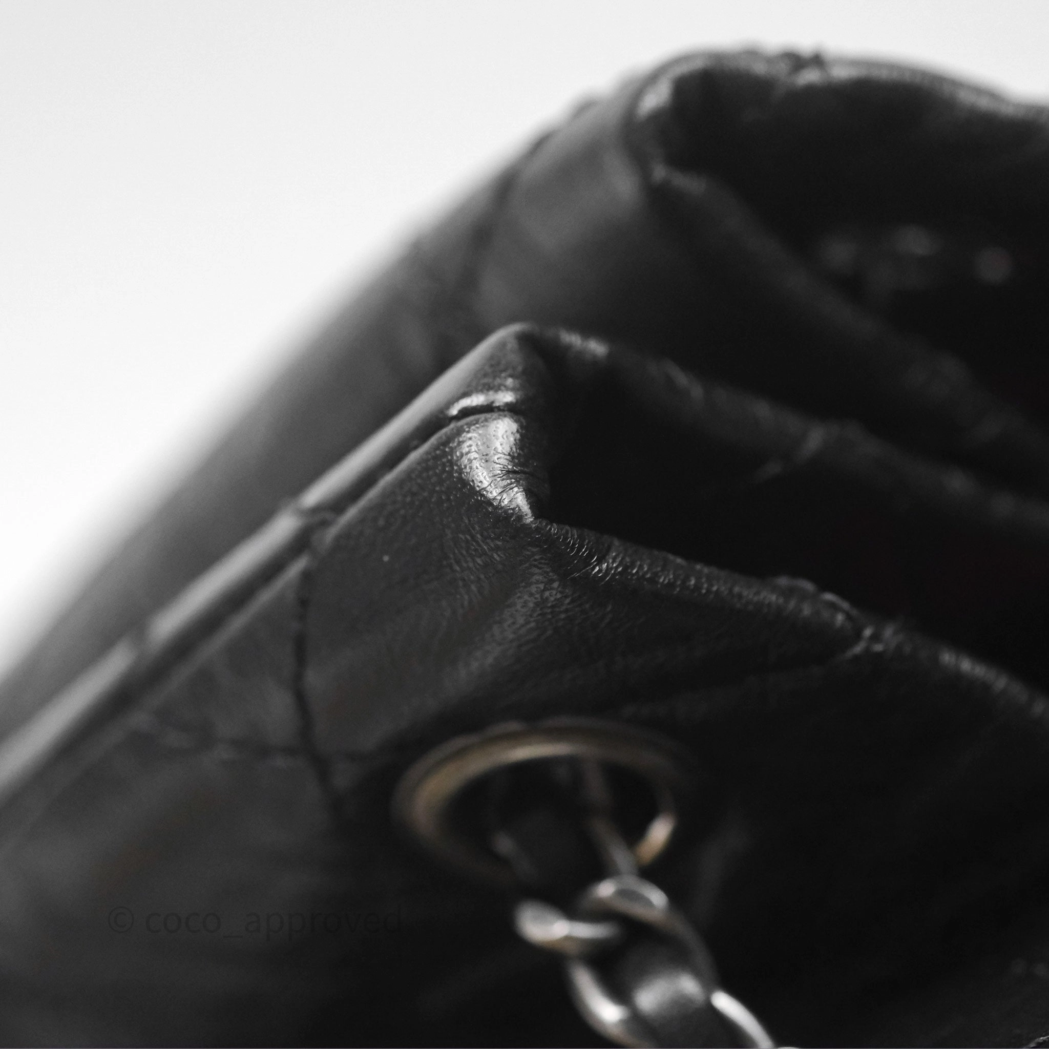 Chanel Small Gabrielle Backpack Black Aged Calfskin