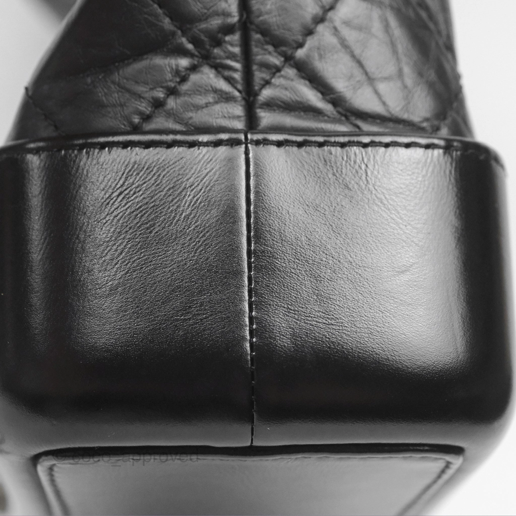 Chanel Small Gabrielle Backpack Black Aged Calfskin