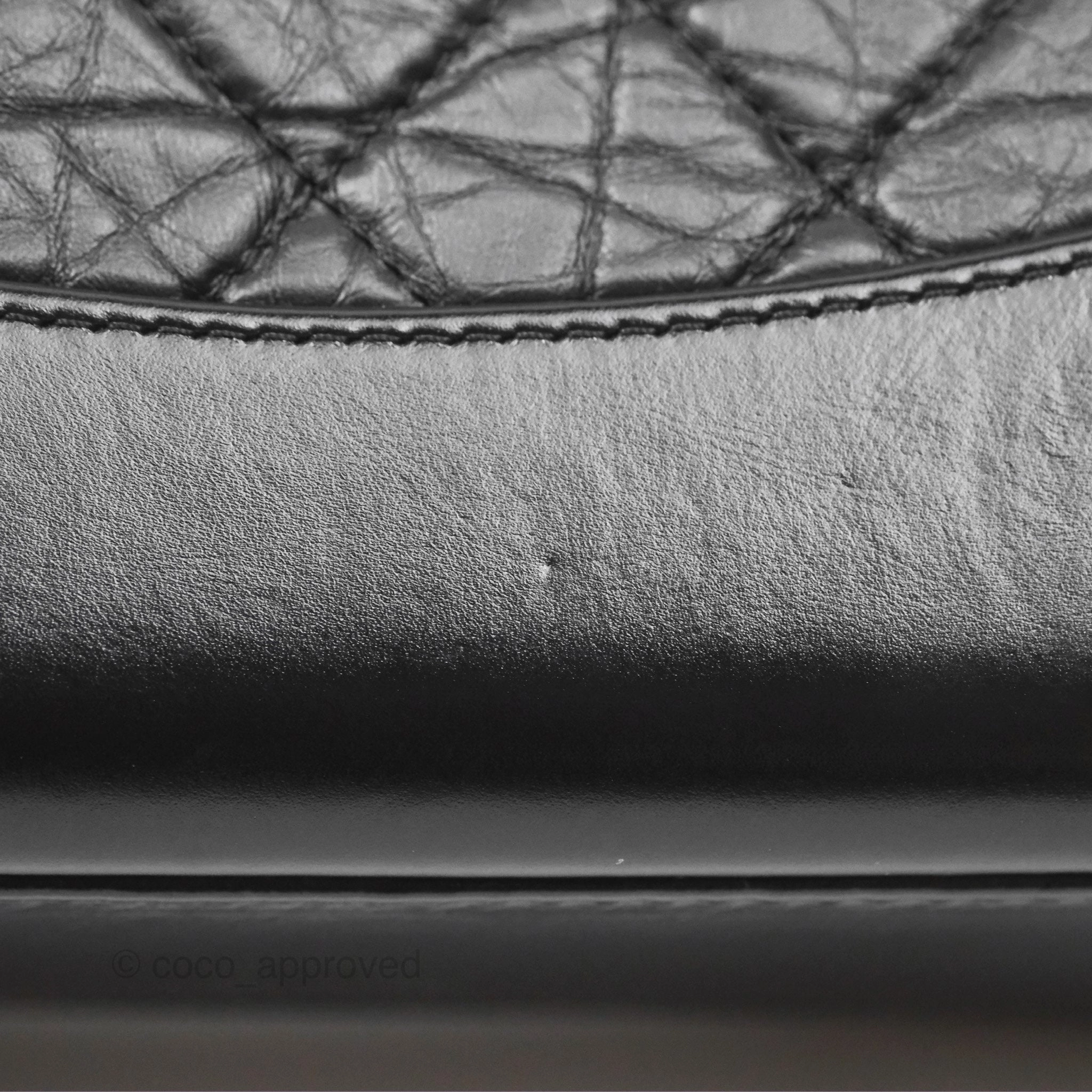 Chanel Small Gabrielle Backpack Black Aged Calfskin