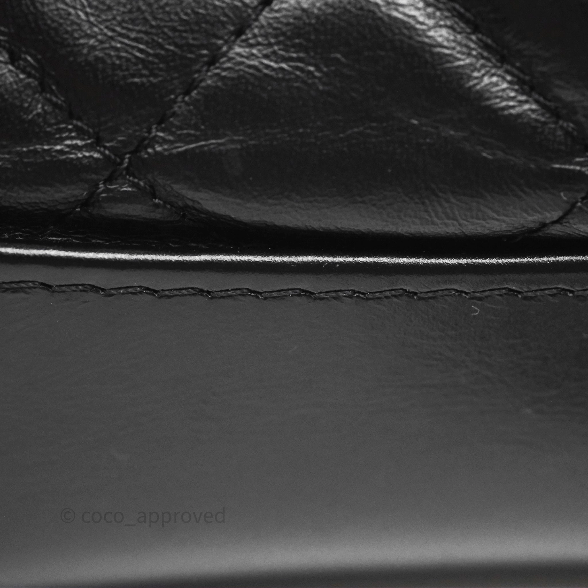 Chanel Small Gabrielle Backpack Black Aged Calfskin