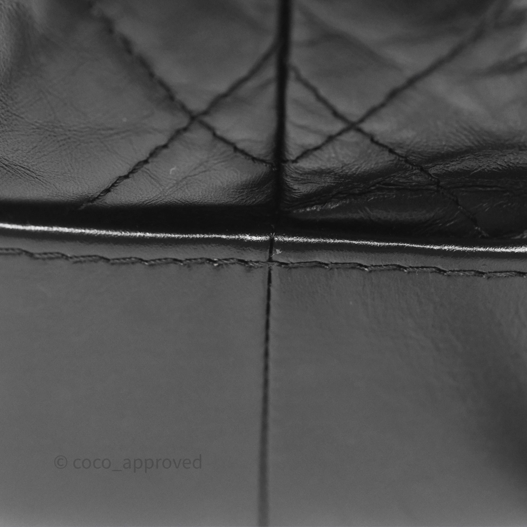 Chanel Small Gabrielle Backpack Black Aged Calfskin