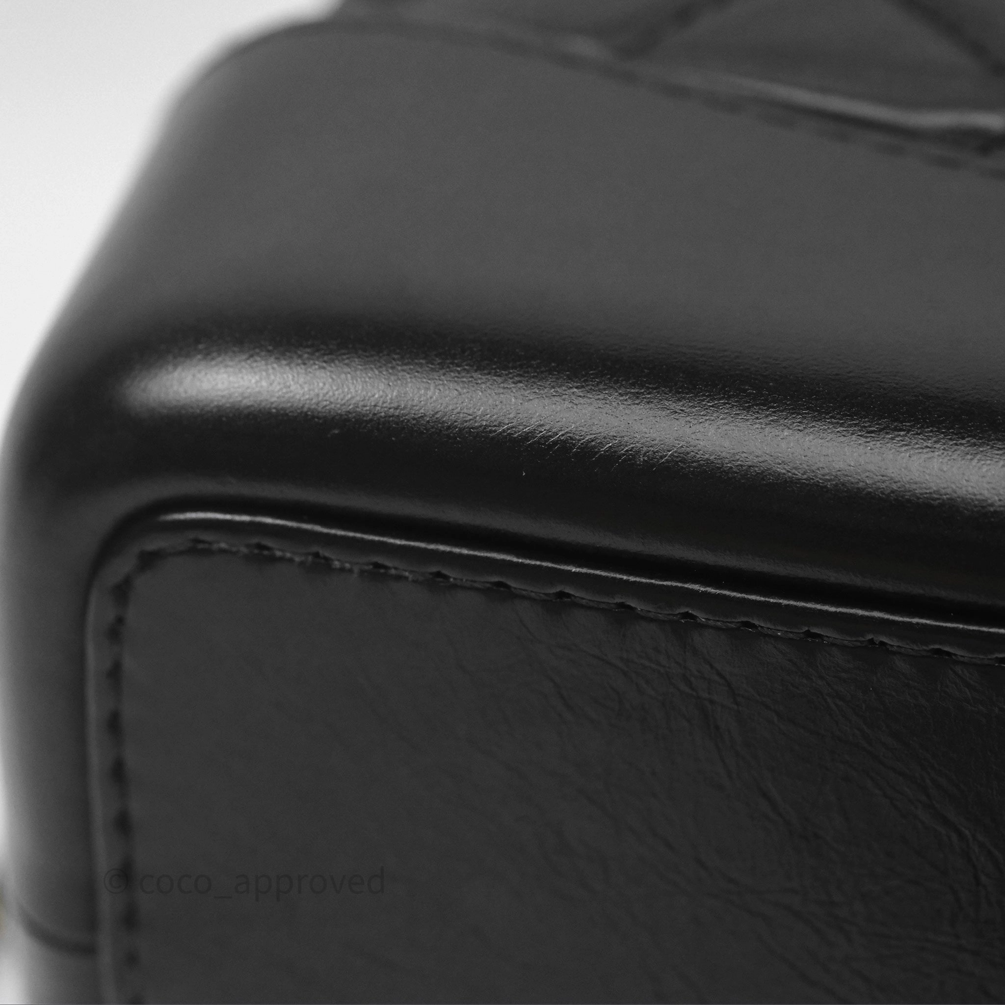 Chanel Small Gabrielle Backpack Black Aged Calfskin