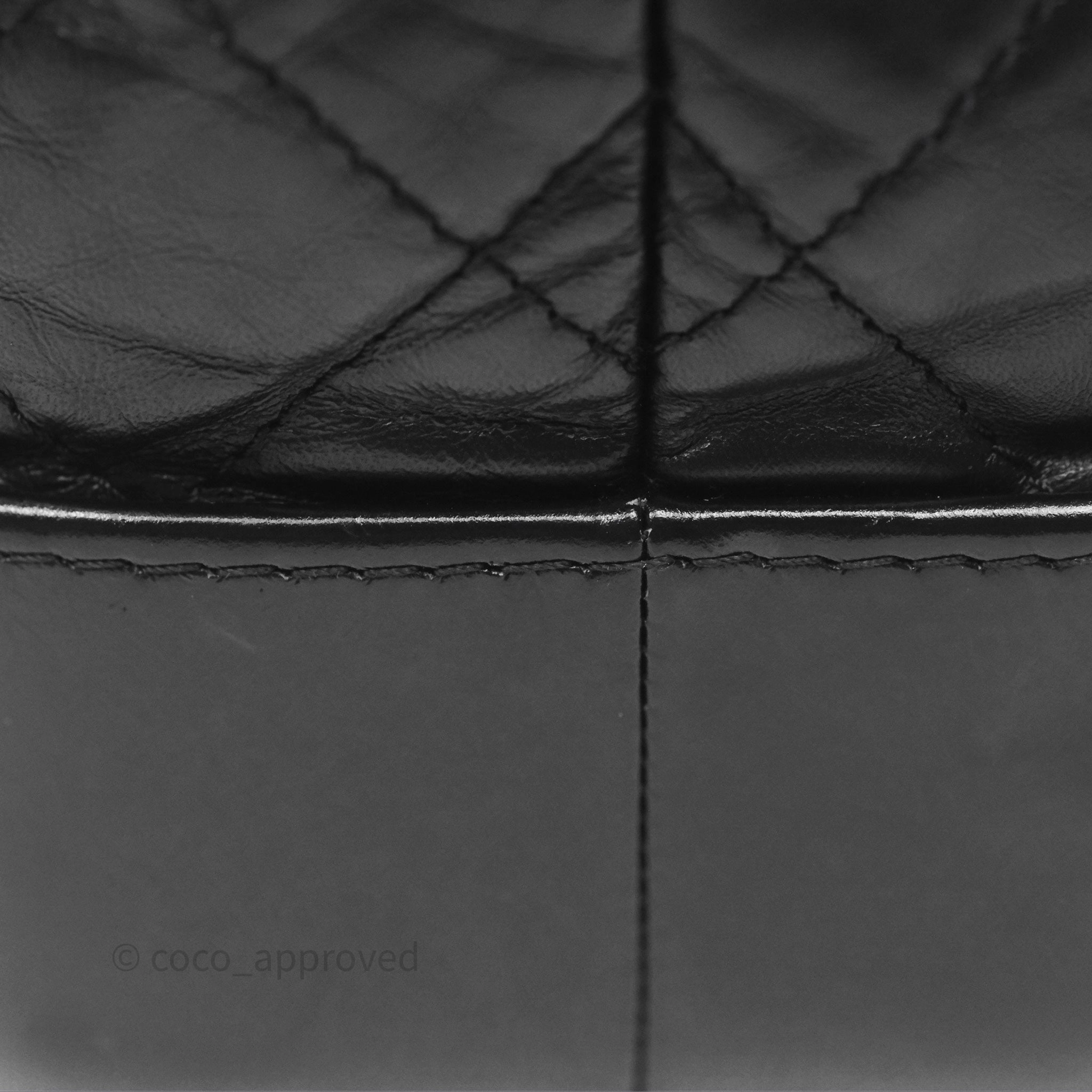 Chanel Small Gabrielle Backpack Black Aged Calfskin