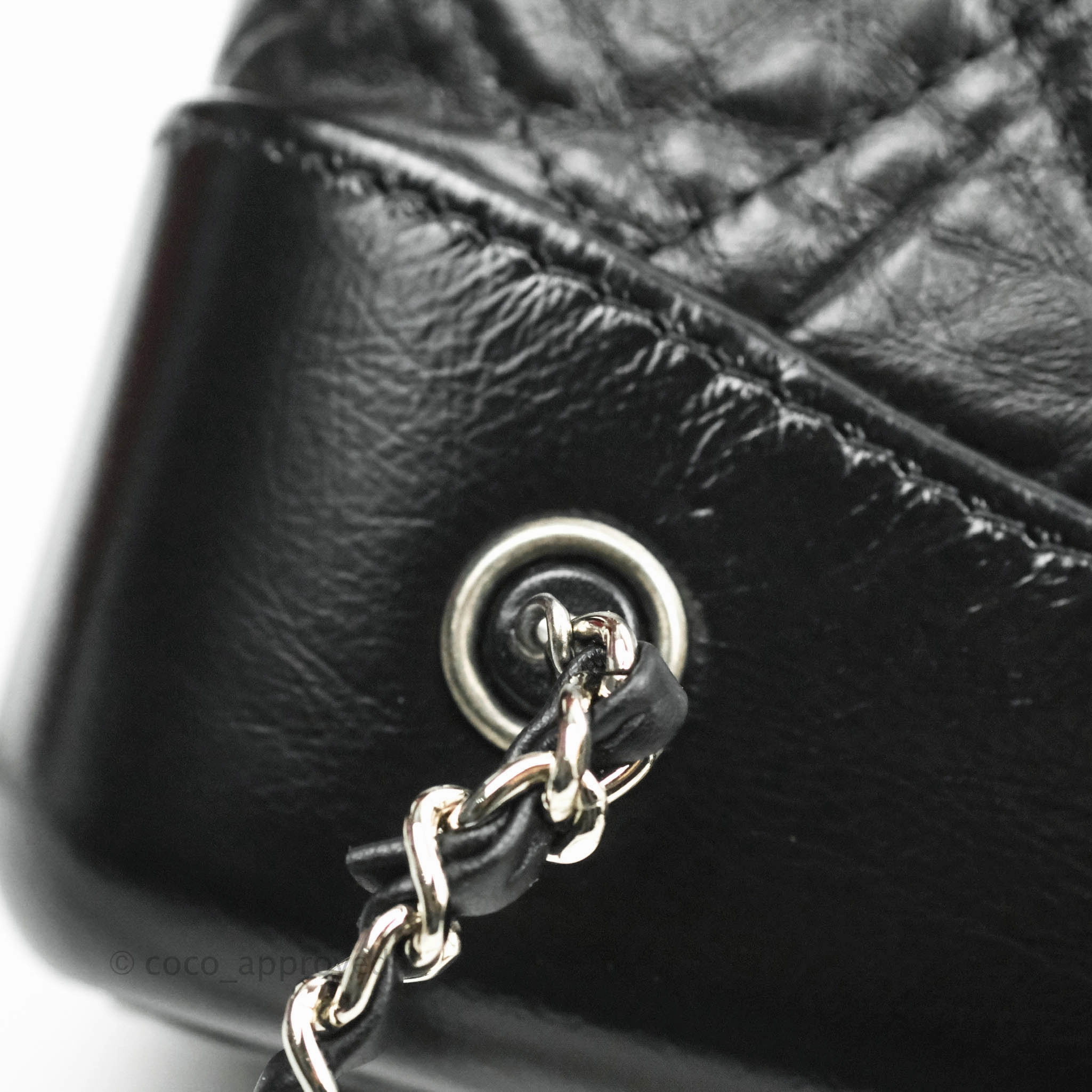 Chanel Small Gabrielle Backpack Black Aged Calfskin