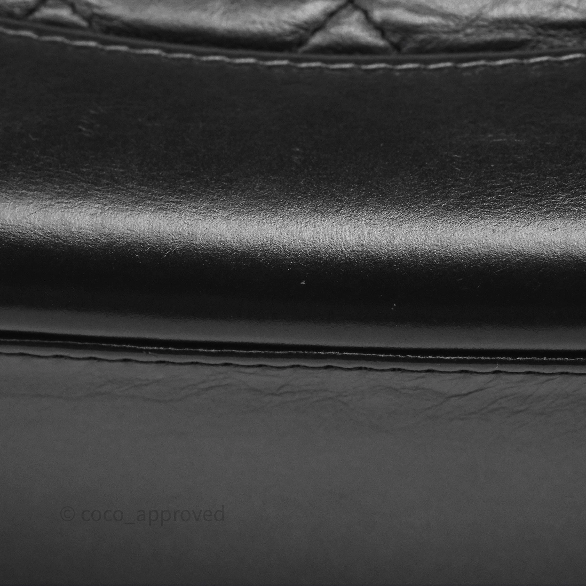 Chanel Small Gabrielle Backpack Black Aged Calfskin