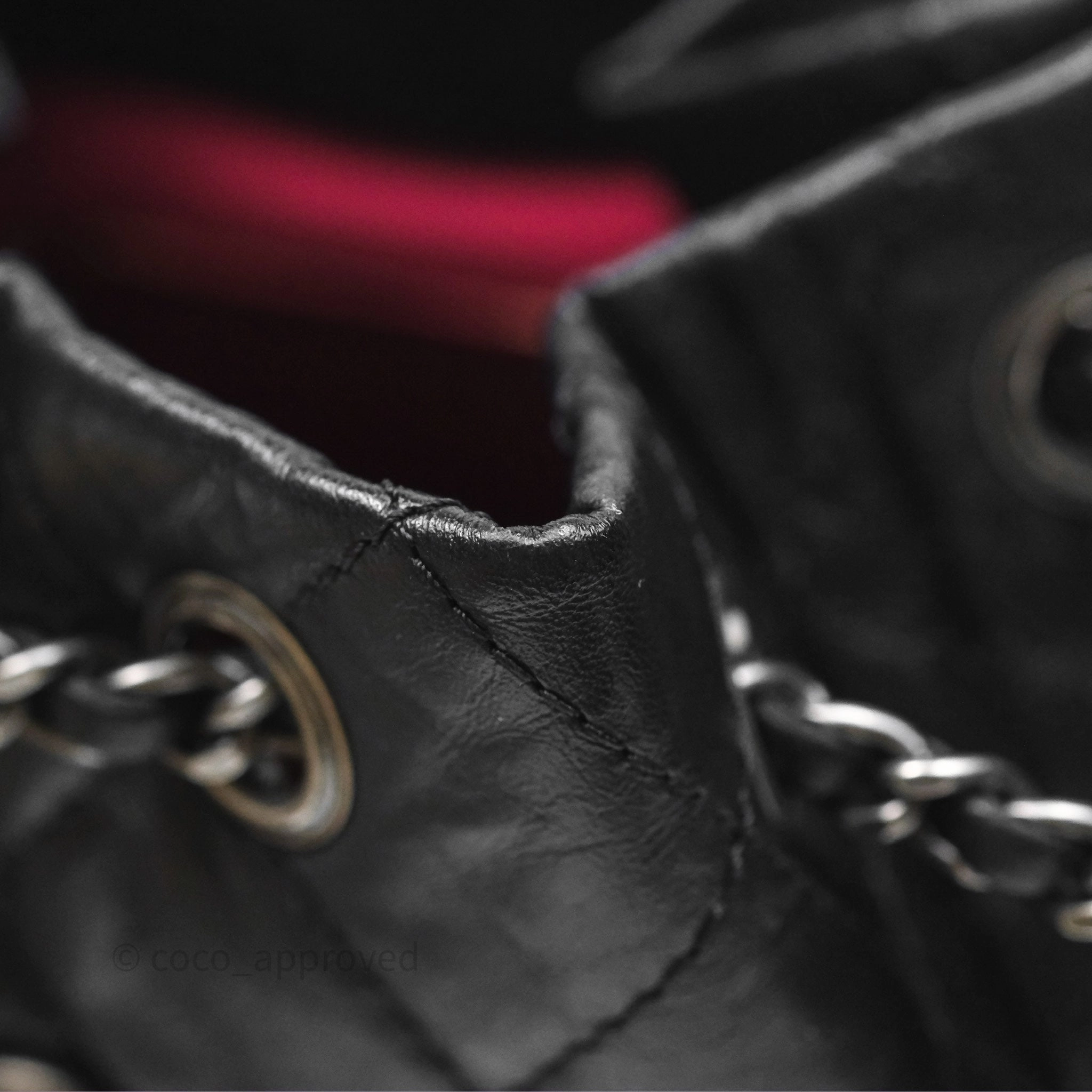 Chanel Small Gabrielle Backpack Black Aged Calfskin