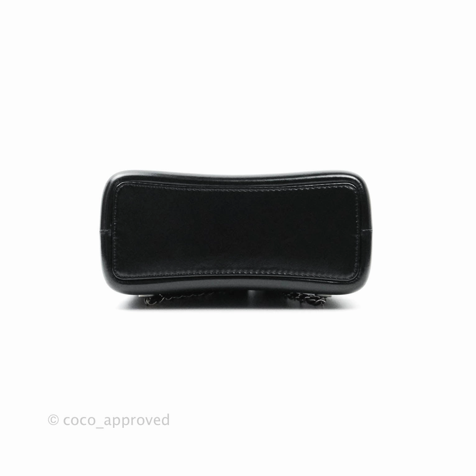 Chanel Small Gabrielle Backpack Black Aged Calfskin