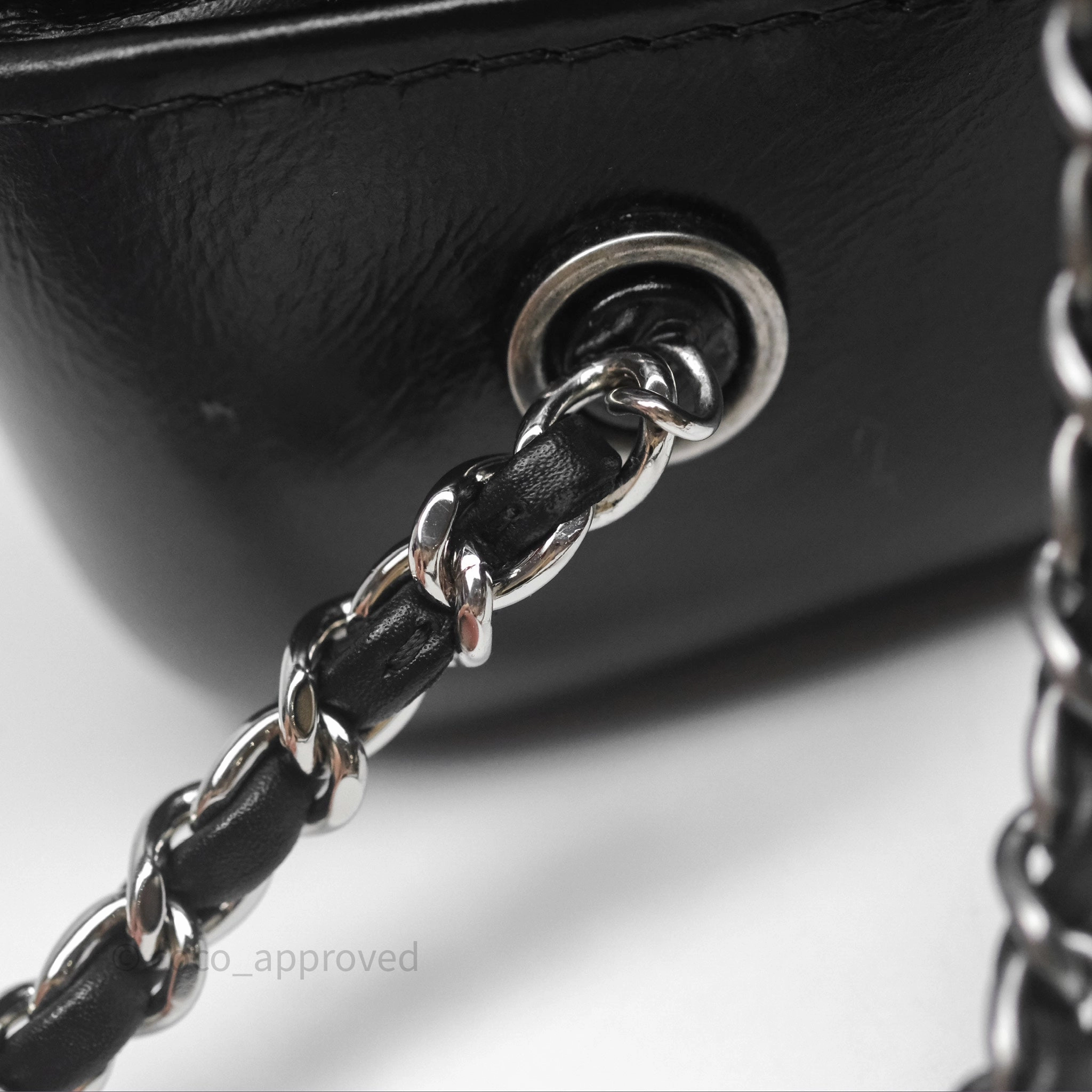 Chanel Small Gabrielle Backpack Black Aged Calfskin