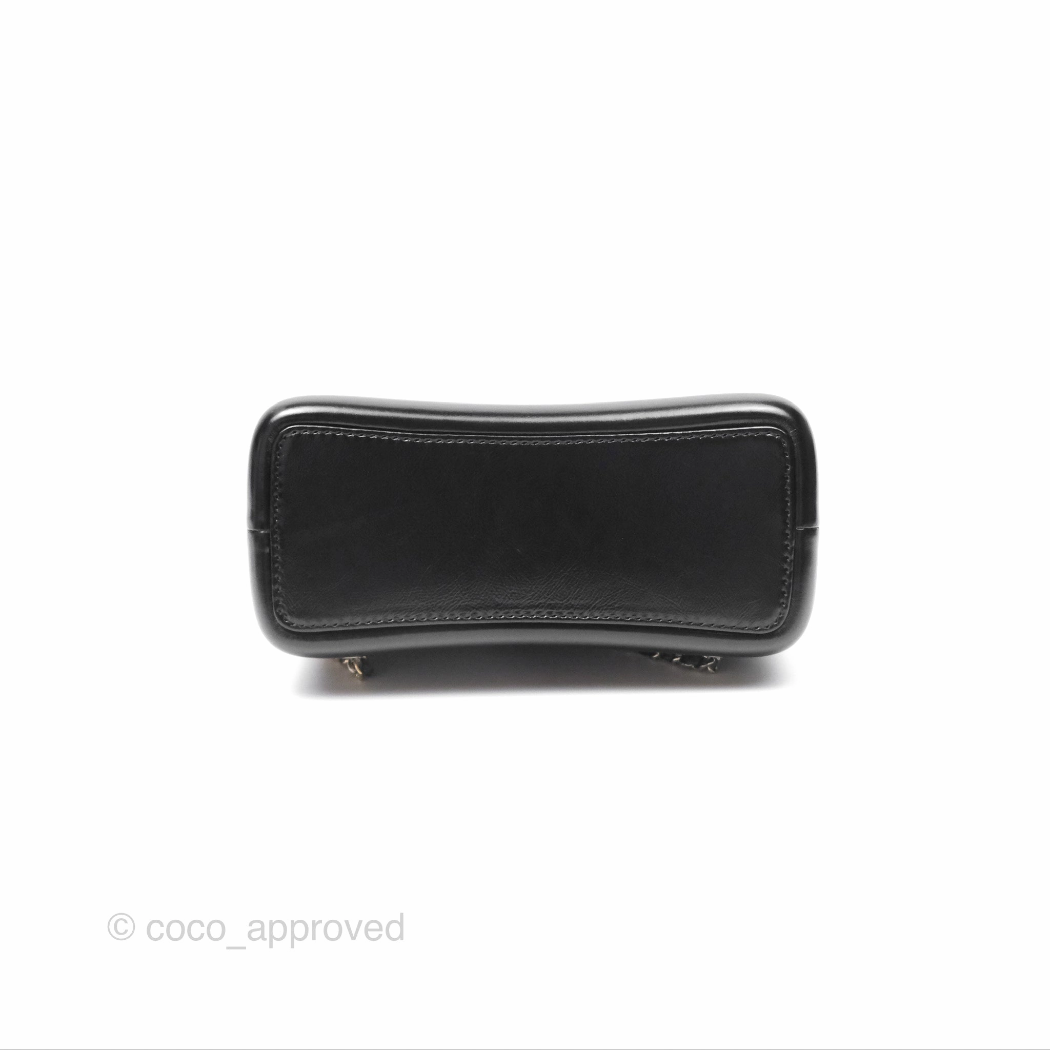 Chanel Small Gabrielle Backpack Black Aged Calfskin