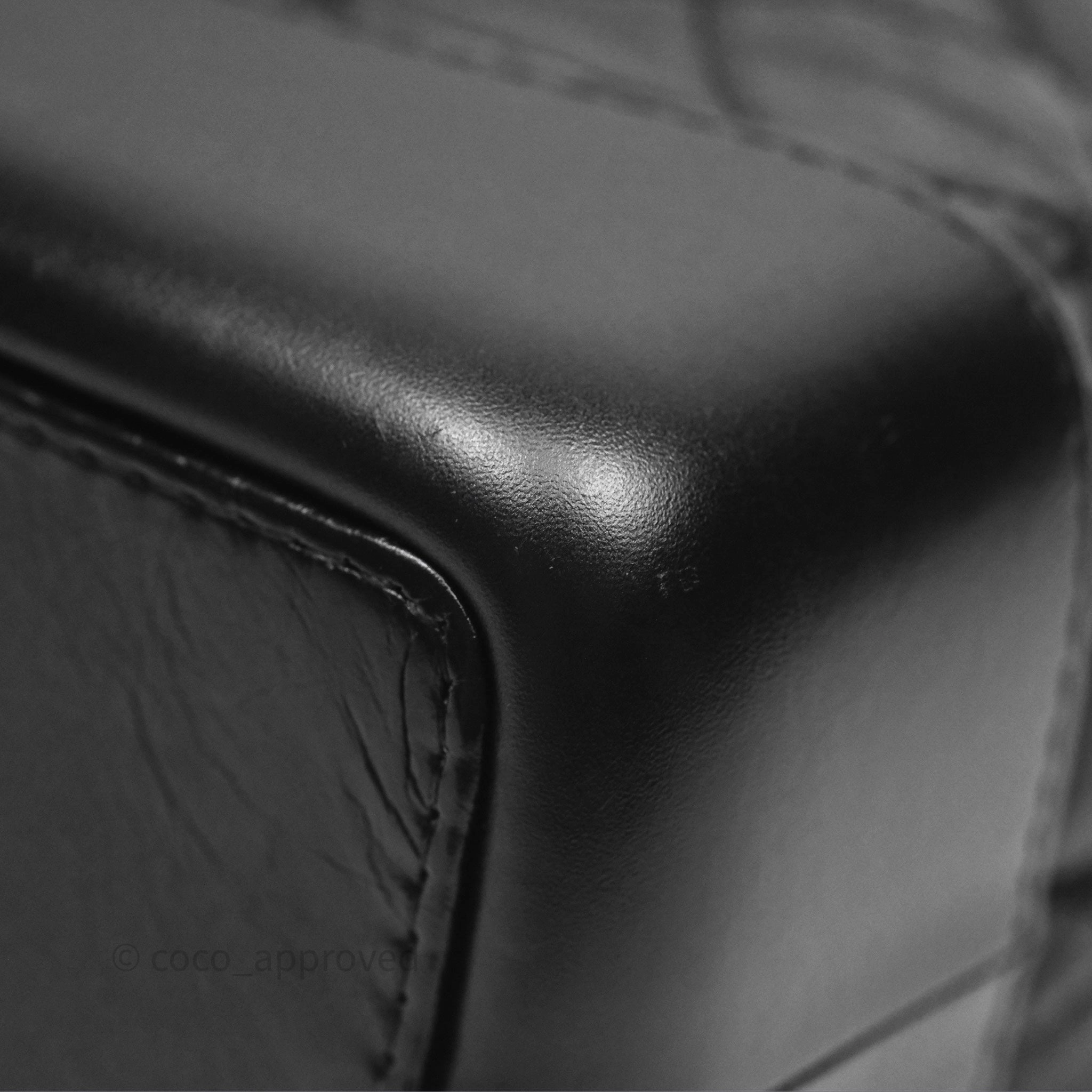 Chanel Small Gabrielle Backpack Black Aged Calfskin