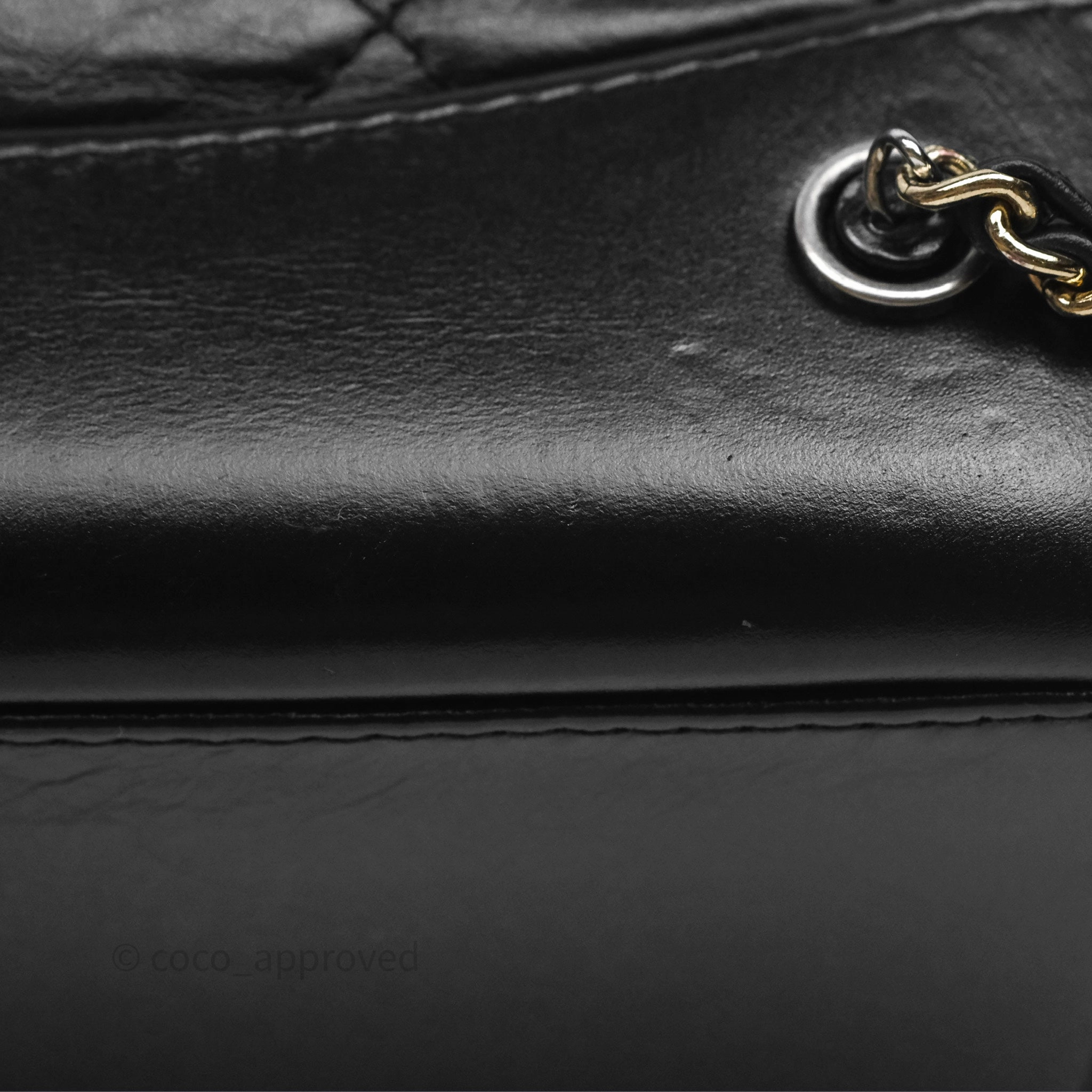 Chanel Small Gabrielle Backpack Black Aged Calfskin