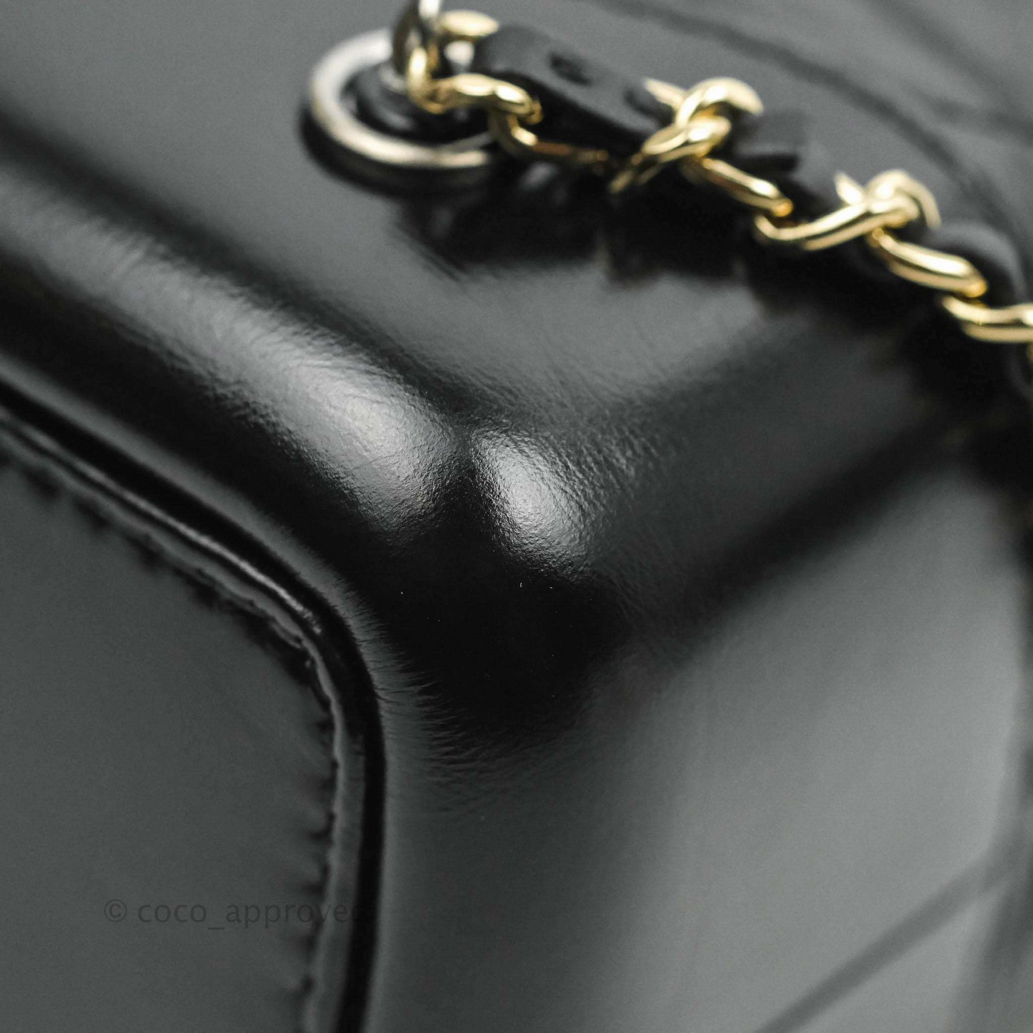 Chanel Small Gabrielle Backpack Black Aged Calfskin