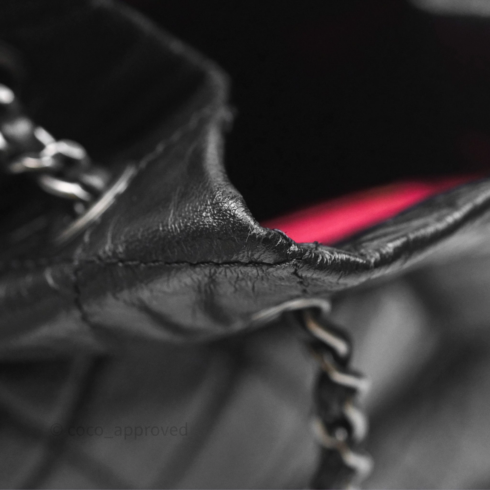 Chanel Small Gabrielle Backpack Black Aged Calfskin