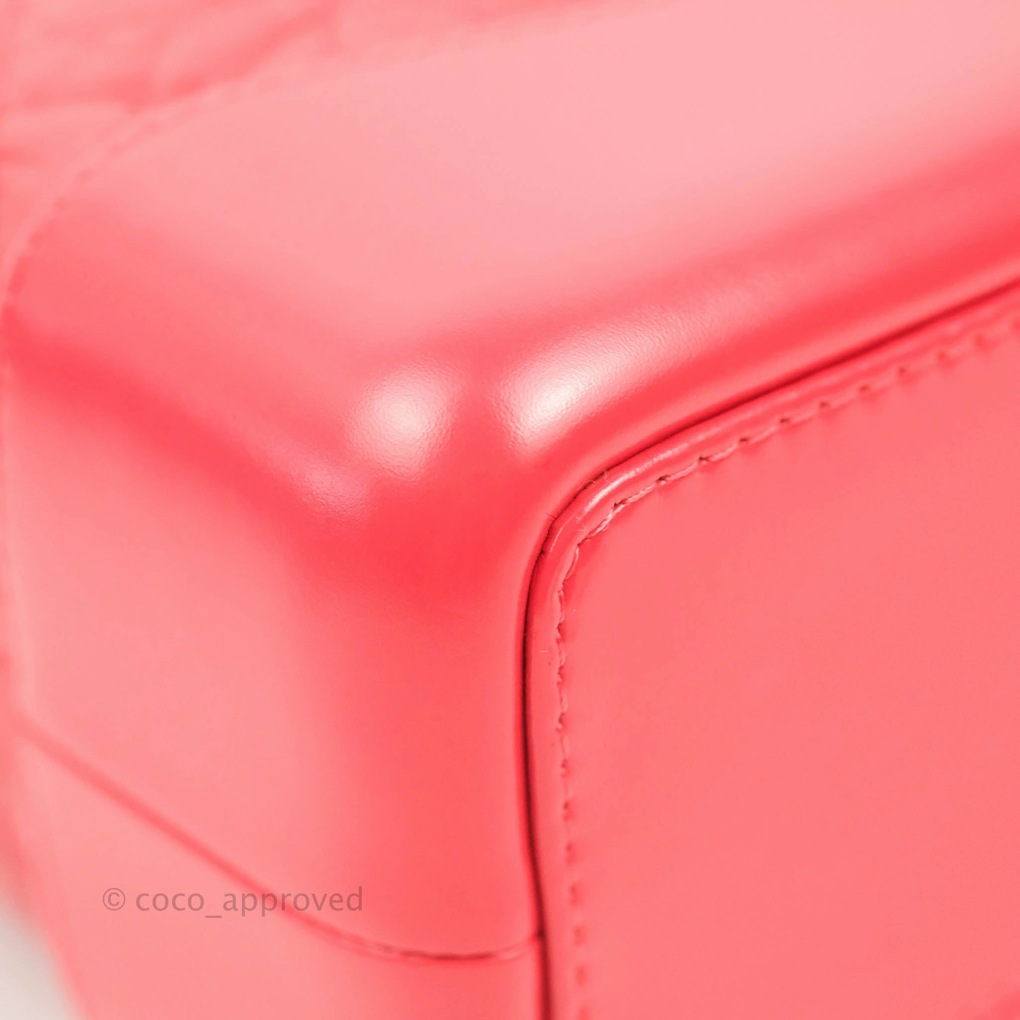 Chanel Small Gabrielle Backpack Dark Pink Aged Calfskin