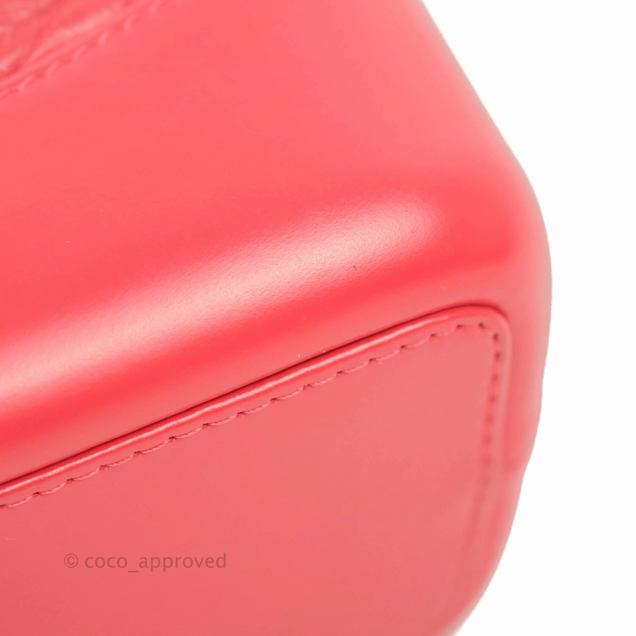 Chanel Small Gabrielle Backpack Dark Pink Aged Calfskin