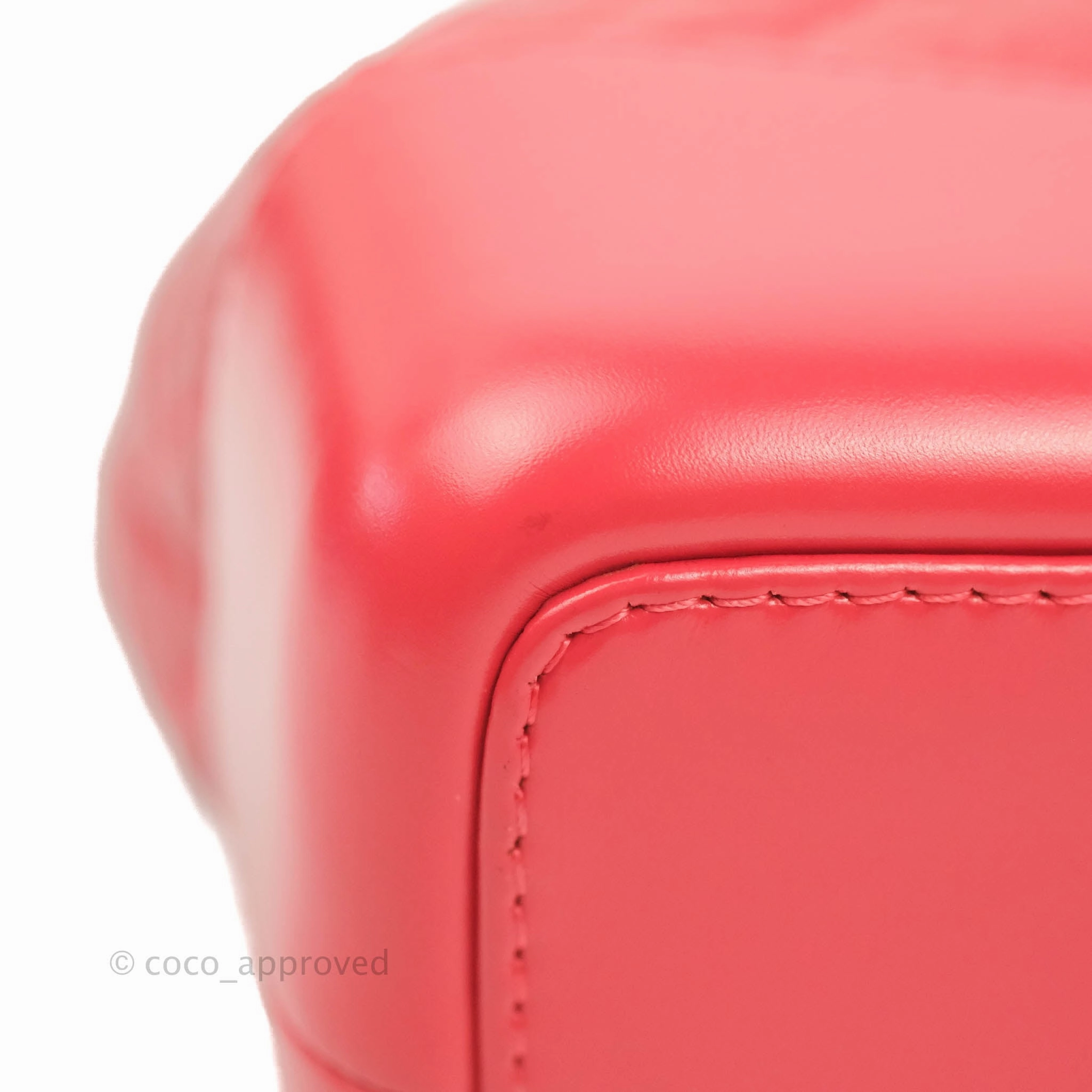 Chanel Small Gabrielle Backpack Dark Pink Aged Calfskin