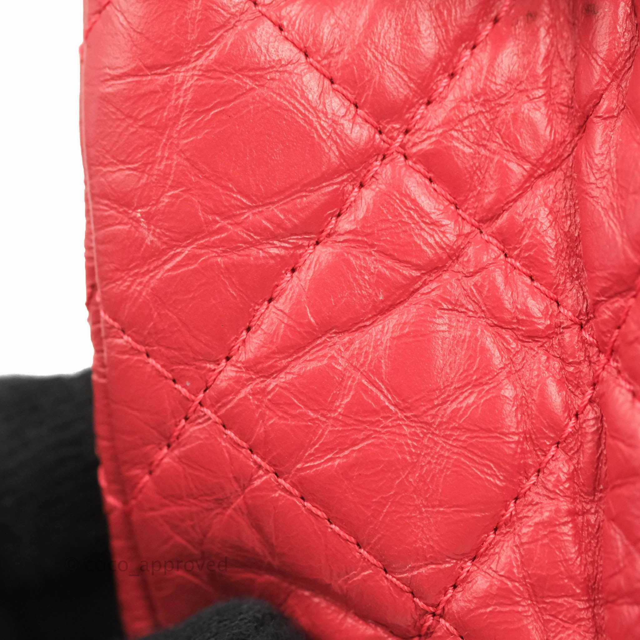 Chanel Small Gabrielle Backpack Dark Pink Aged Calfskin