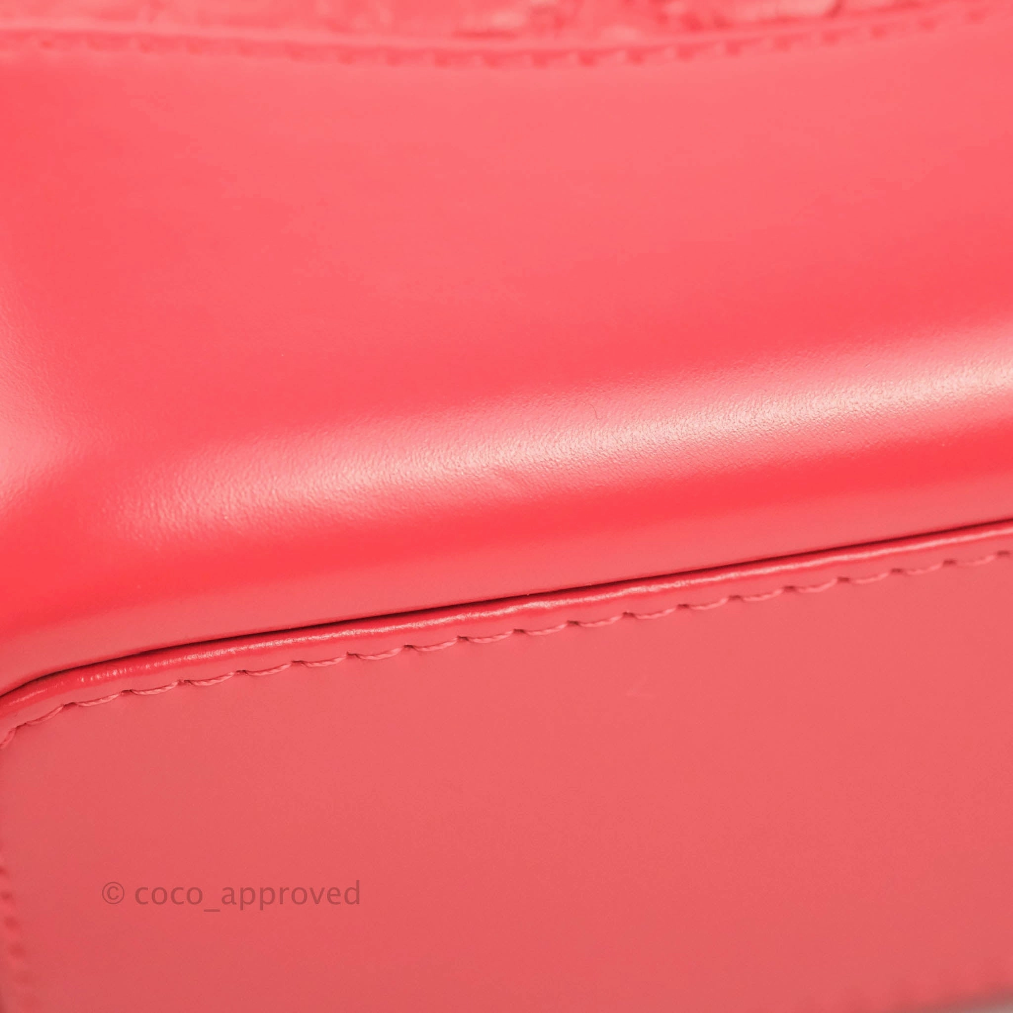 Chanel Small Gabrielle Backpack Dark Pink Aged Calfskin