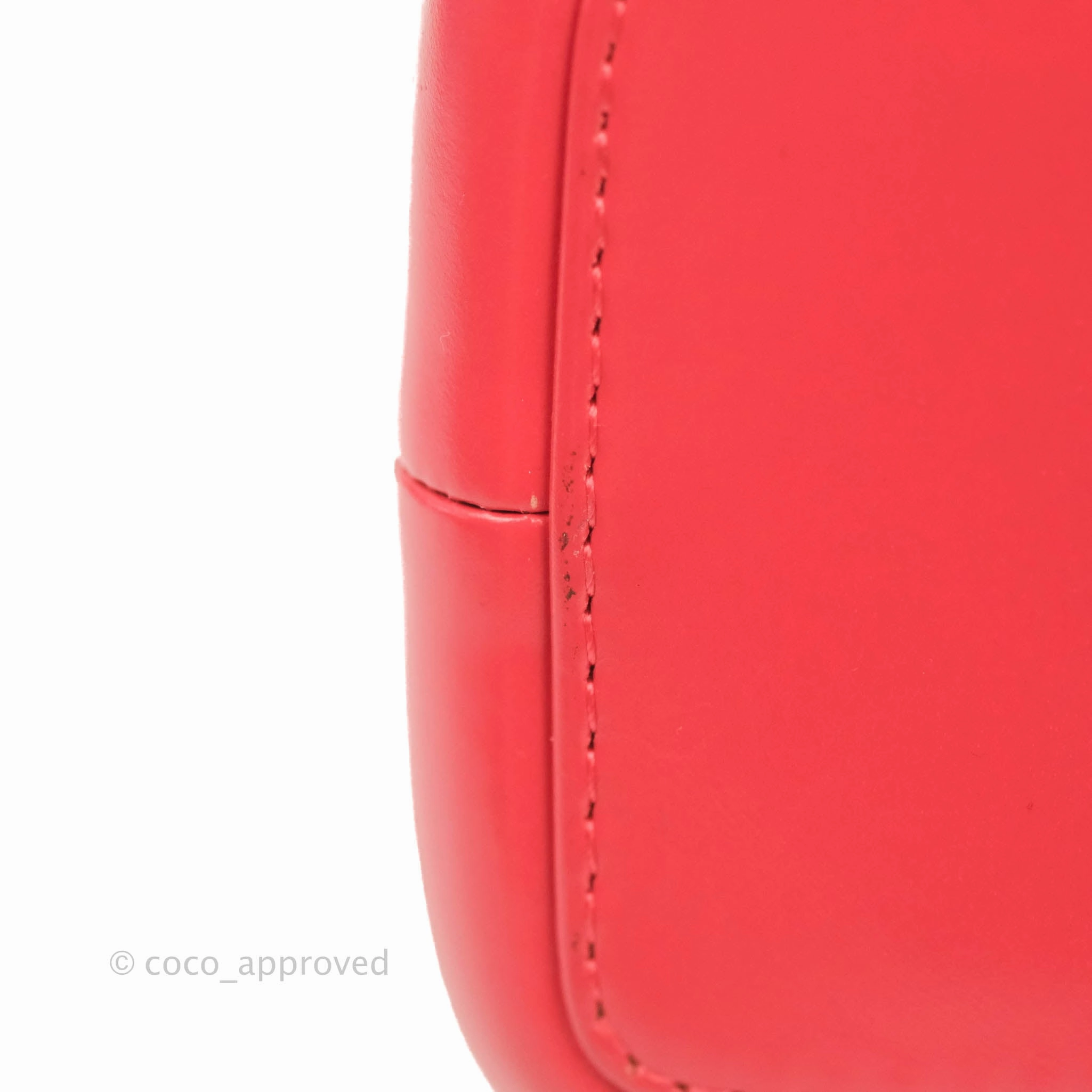 Chanel Small Gabrielle Backpack Dark Pink Aged Calfskin