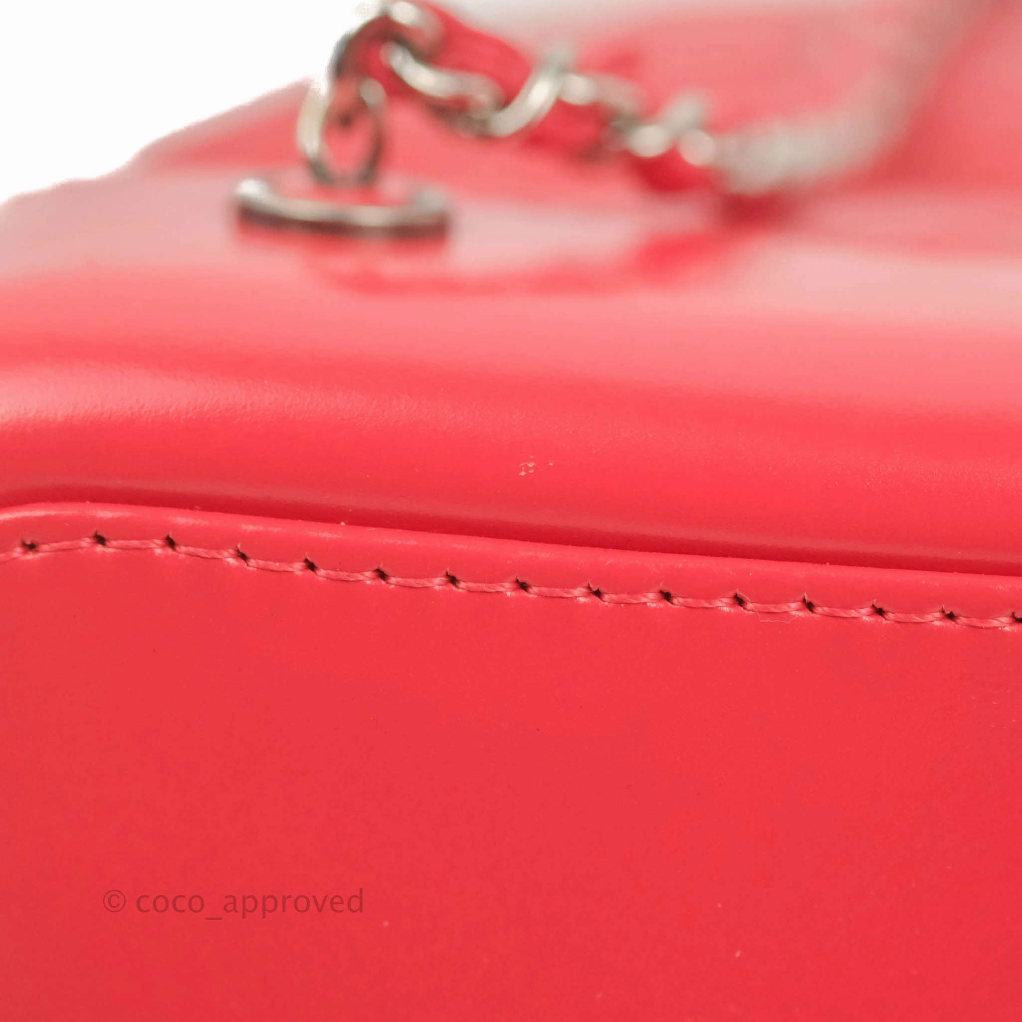 Chanel Small Gabrielle Backpack Dark Pink Aged Calfskin
