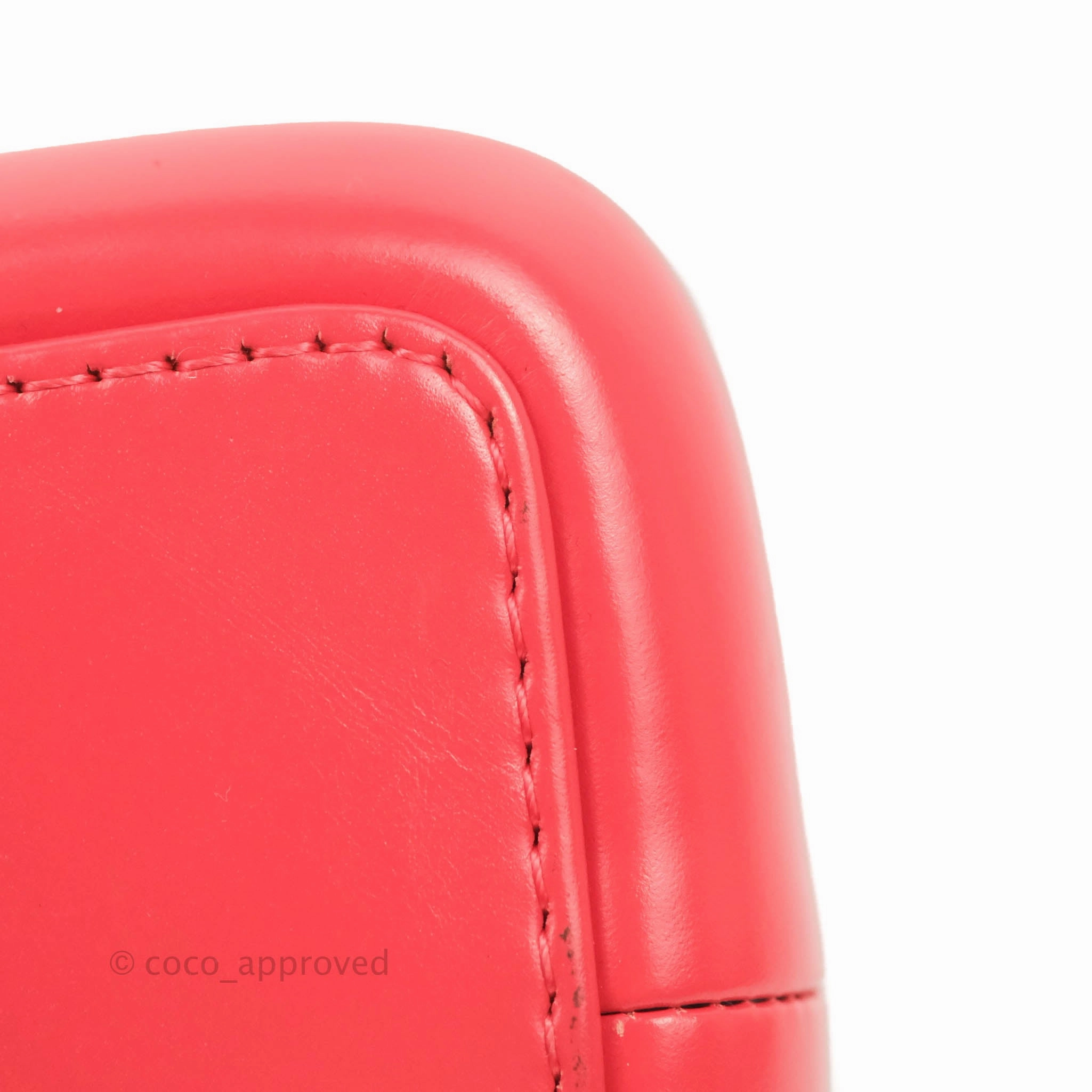 Chanel Small Gabrielle Backpack Dark Pink Aged Calfskin