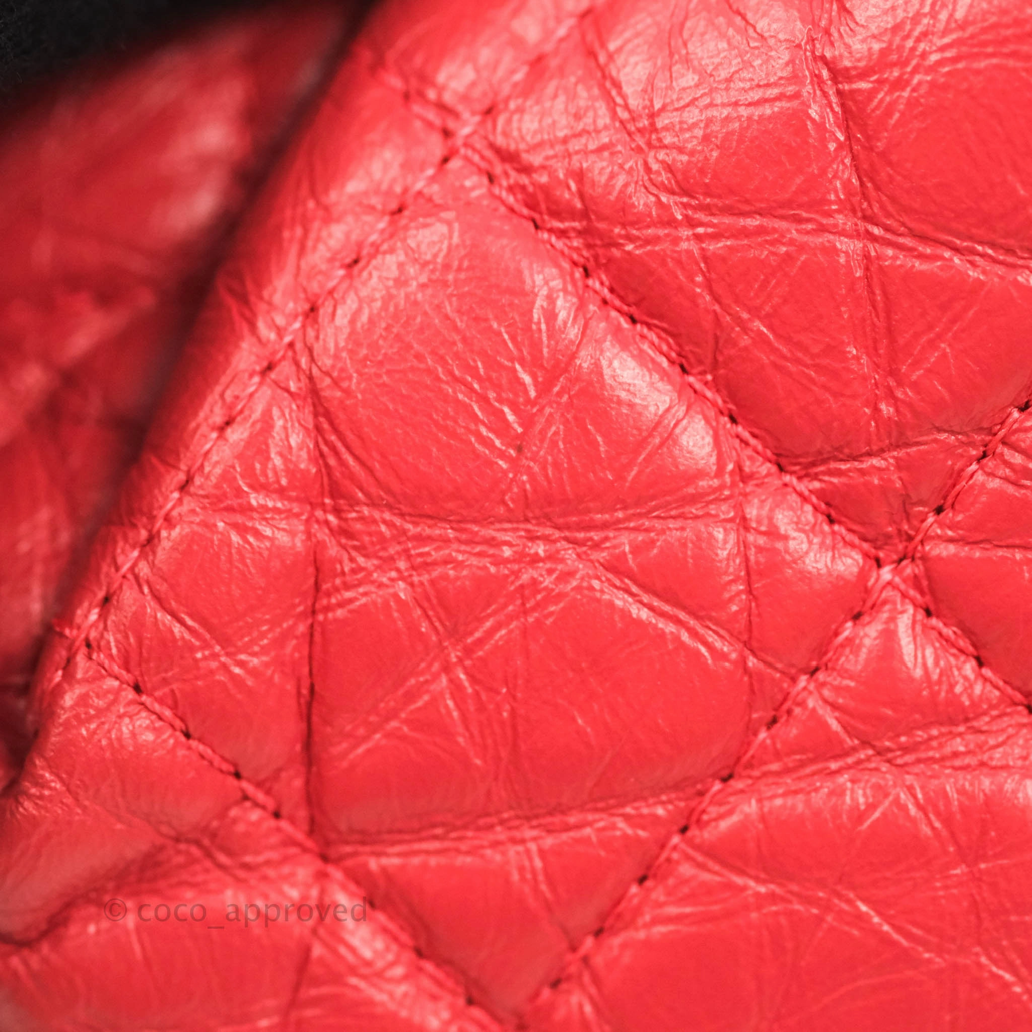 Chanel Small Gabrielle Backpack Dark Pink Aged Calfskin