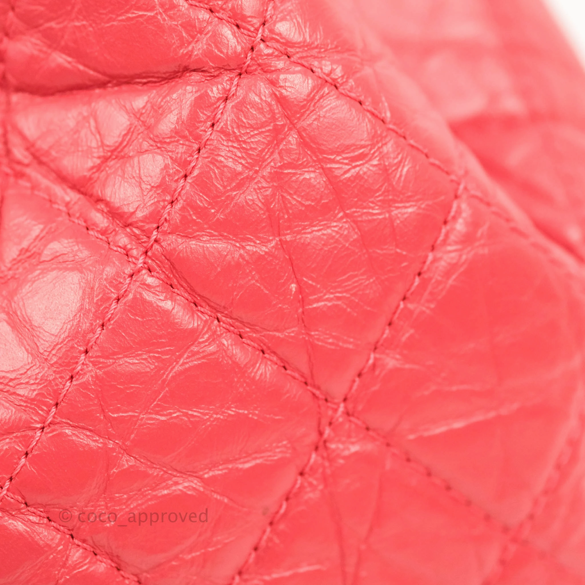 Chanel Small Gabrielle Backpack Dark Pink Aged Calfskin