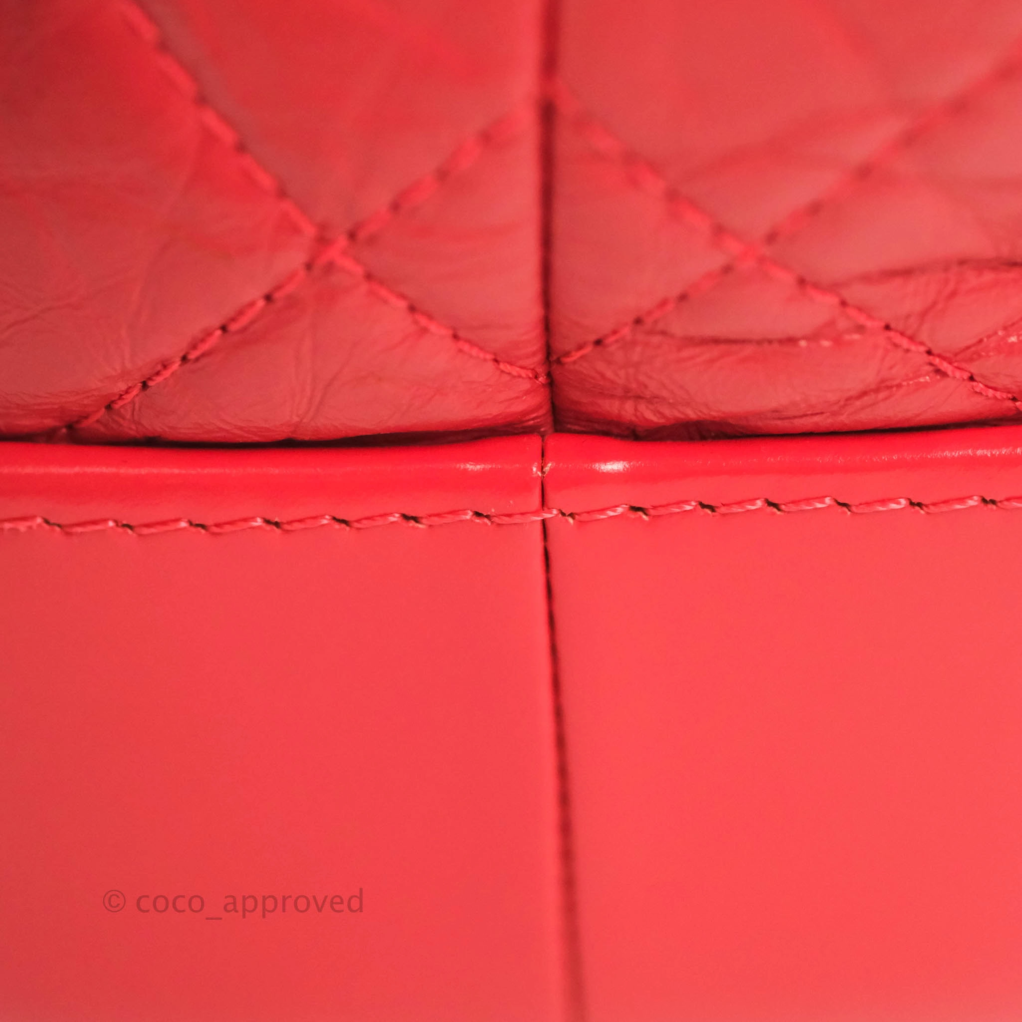 Chanel Small Gabrielle Backpack Dark Pink Aged Calfskin