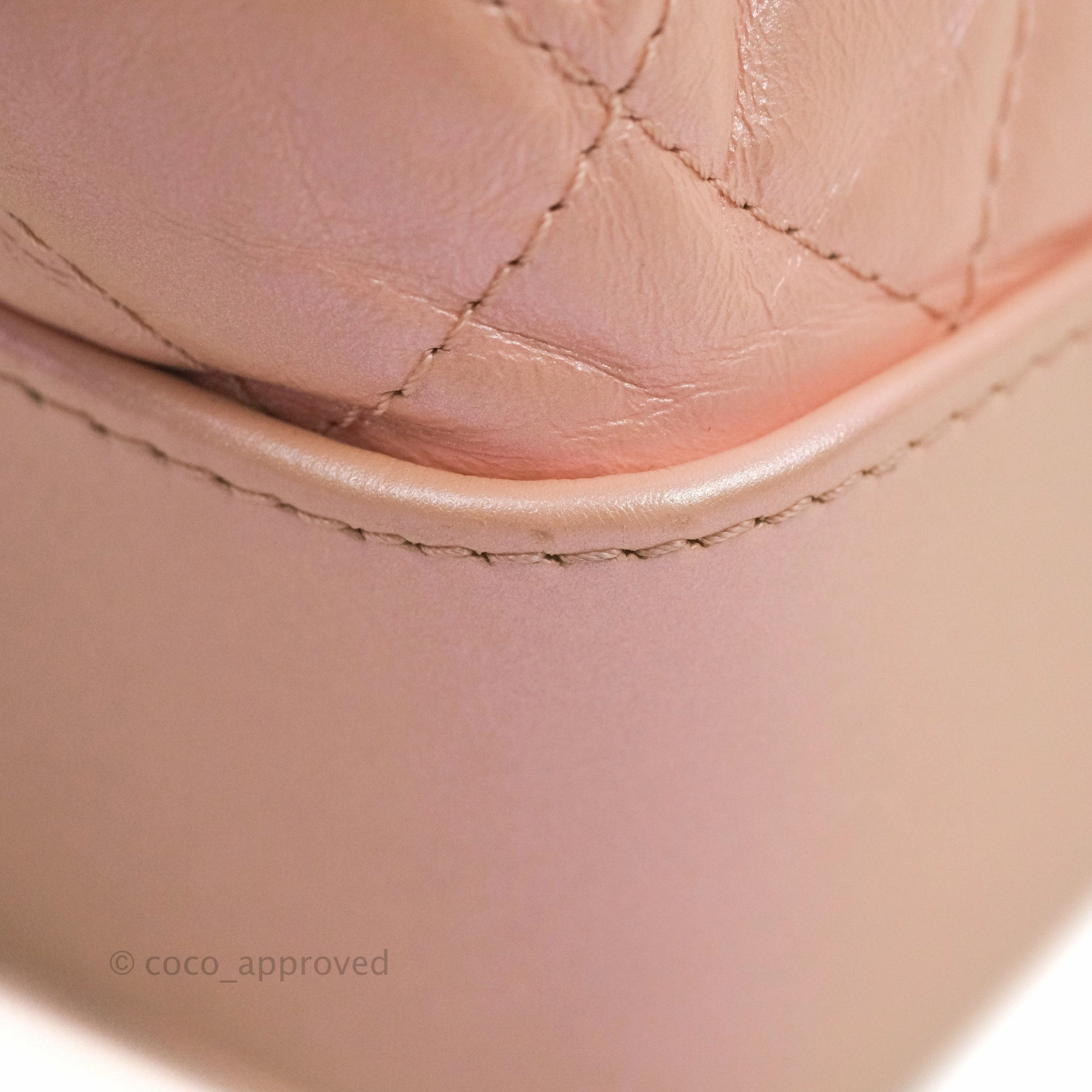 Chanel Small Gabrielle Backpack Iridescent Pink Aged Calfskin