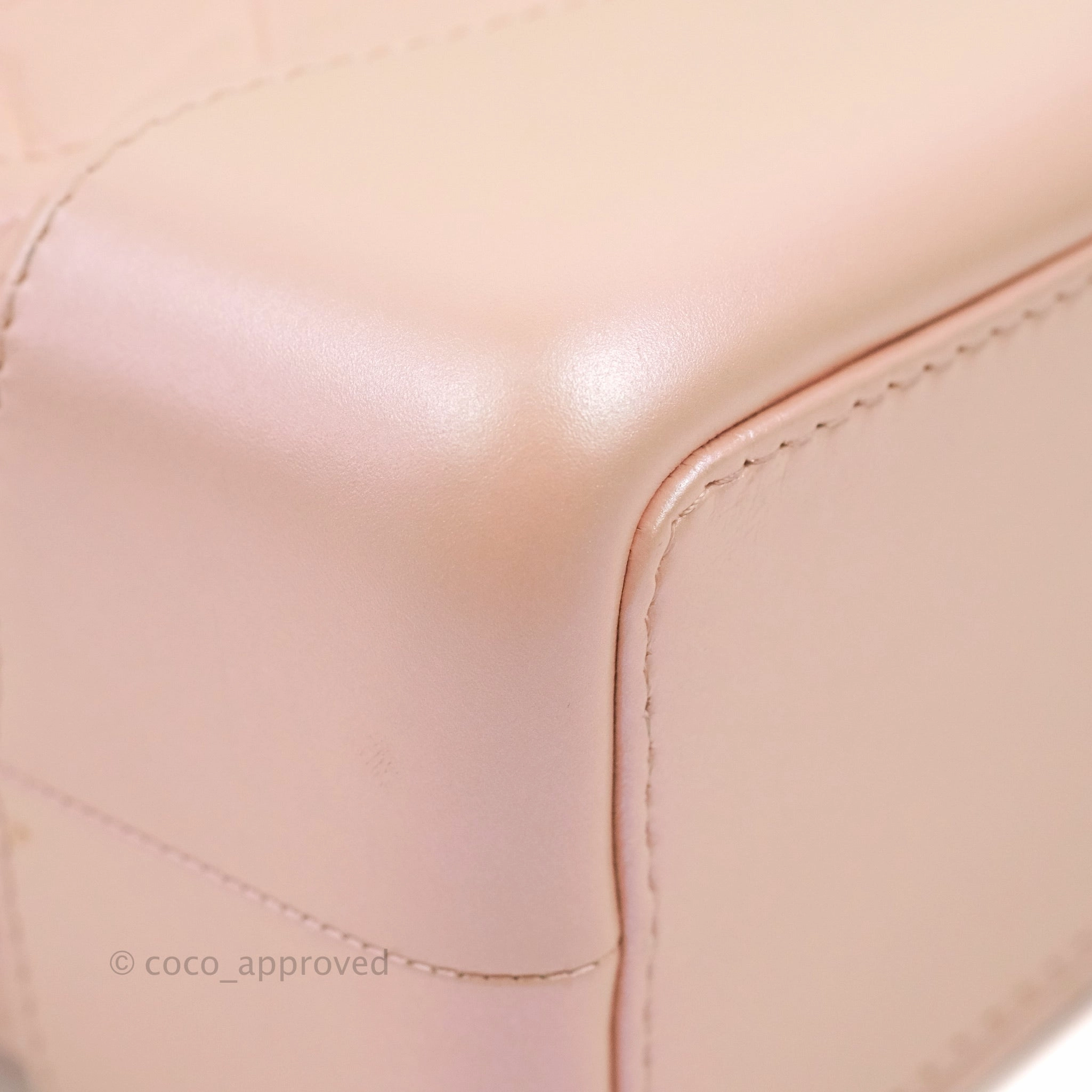 Chanel Small Gabrielle Backpack Iridescent Pink Aged Calfskin