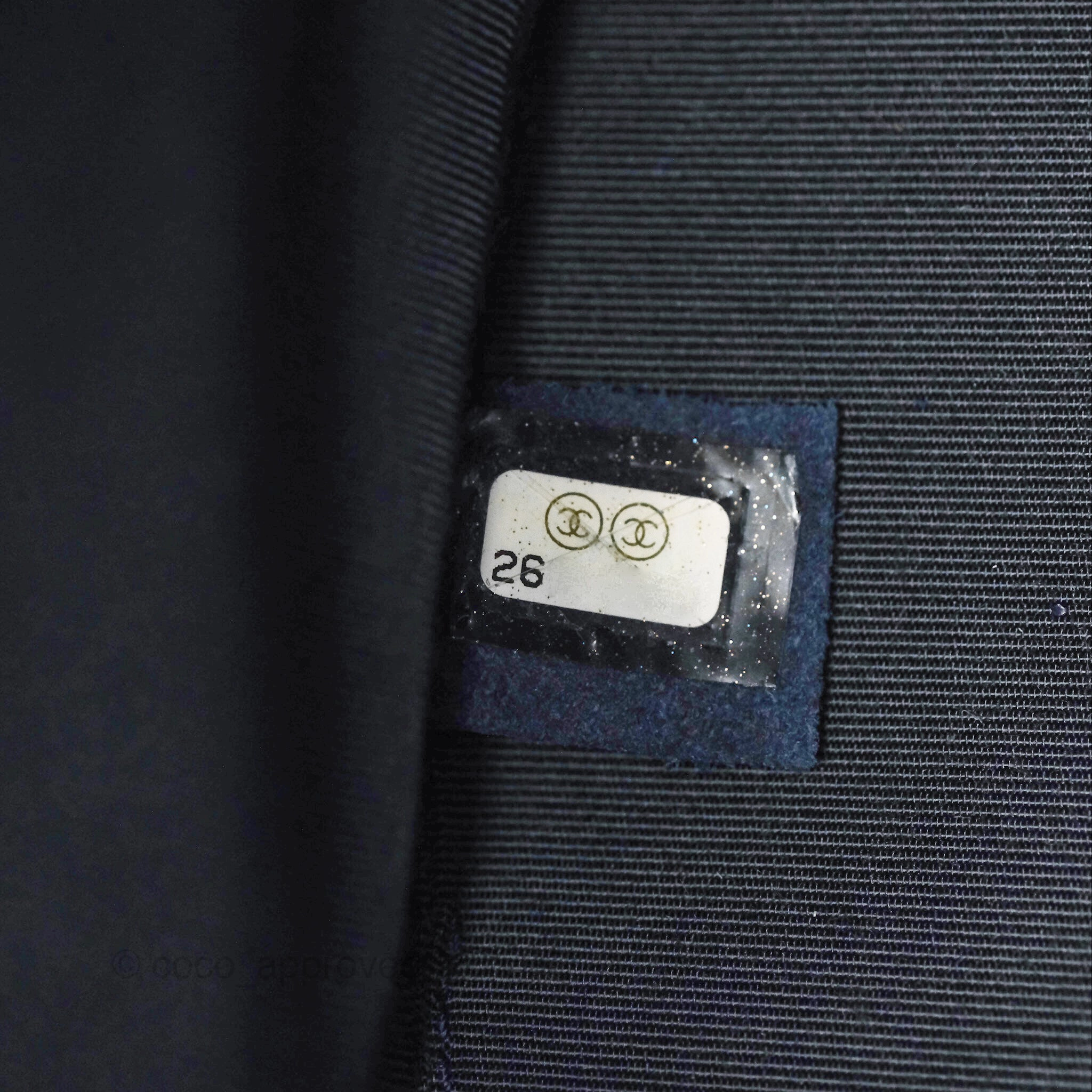 Chanel Small Gabrielle Backpack Navy Aged Calfskin