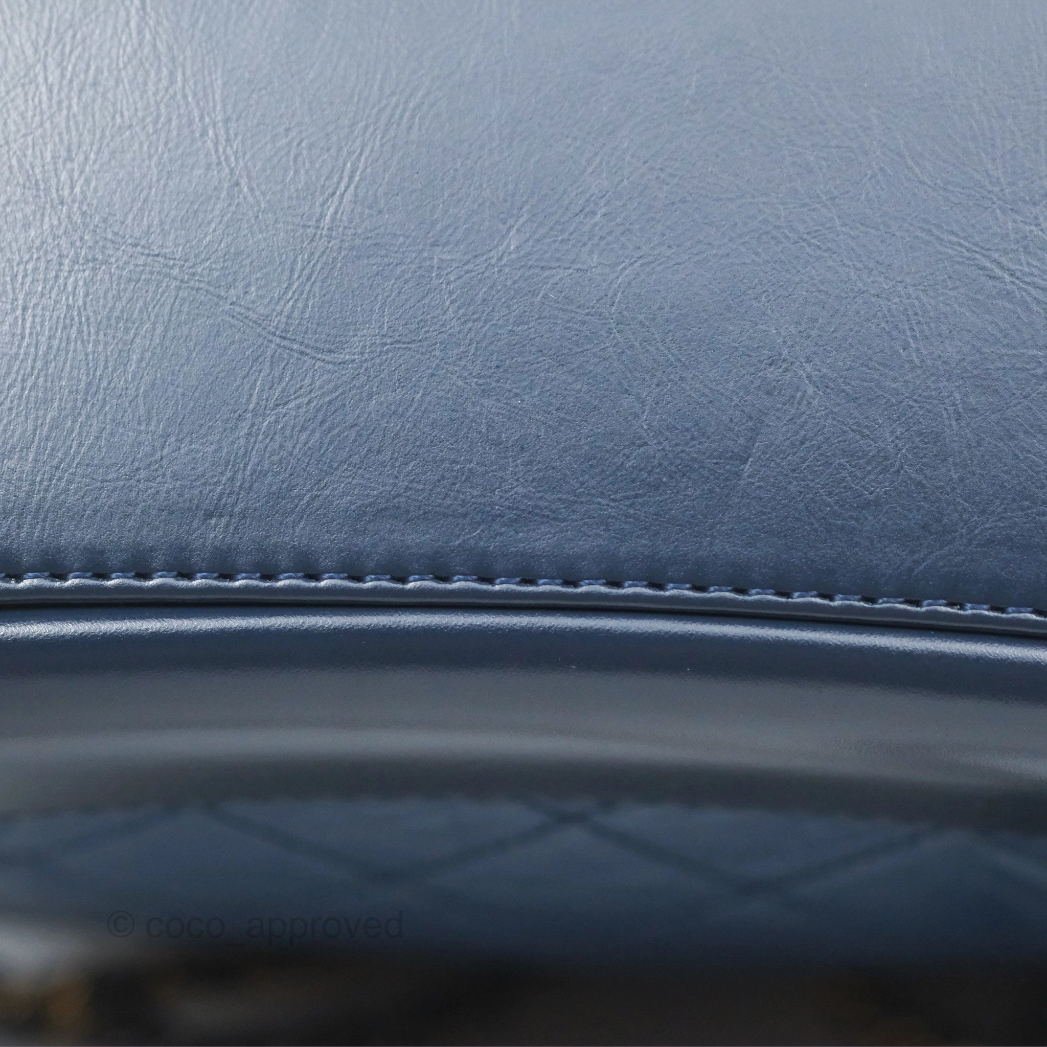 Chanel Small Gabrielle Backpack Navy Aged Calfskin
