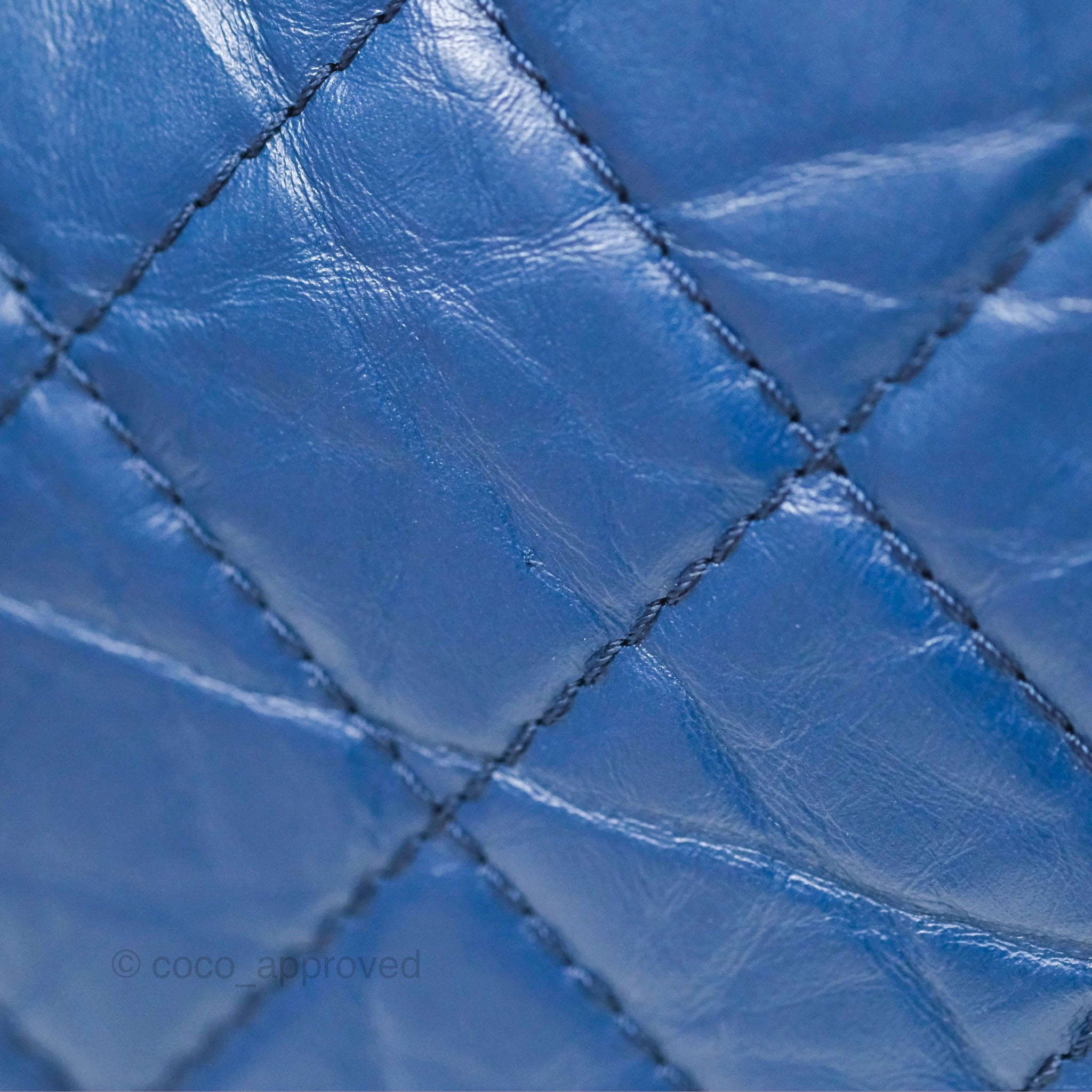 Chanel Small Gabrielle Backpack Navy Aged Calfskin