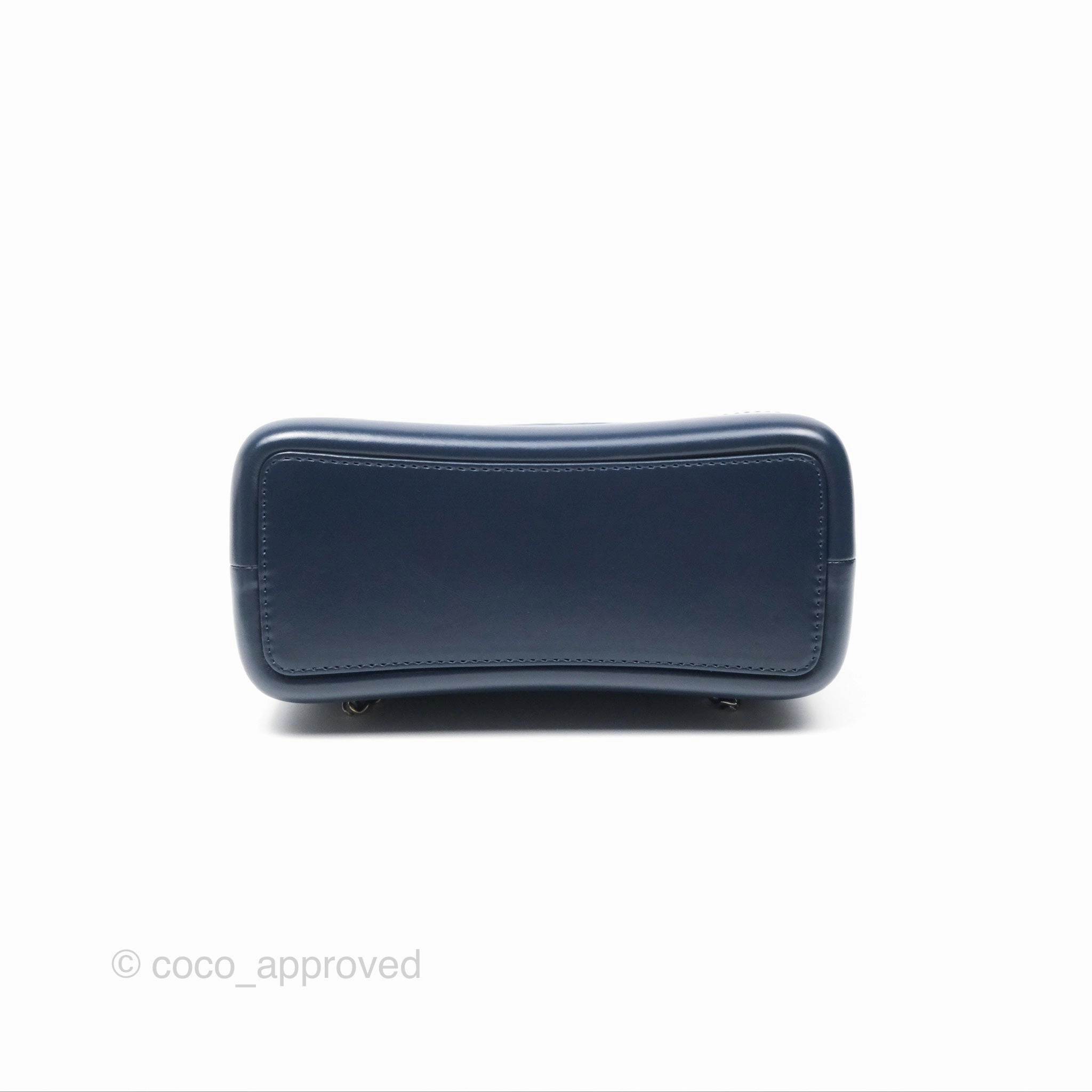 Chanel Small Gabrielle Backpack Navy Aged Calfskin