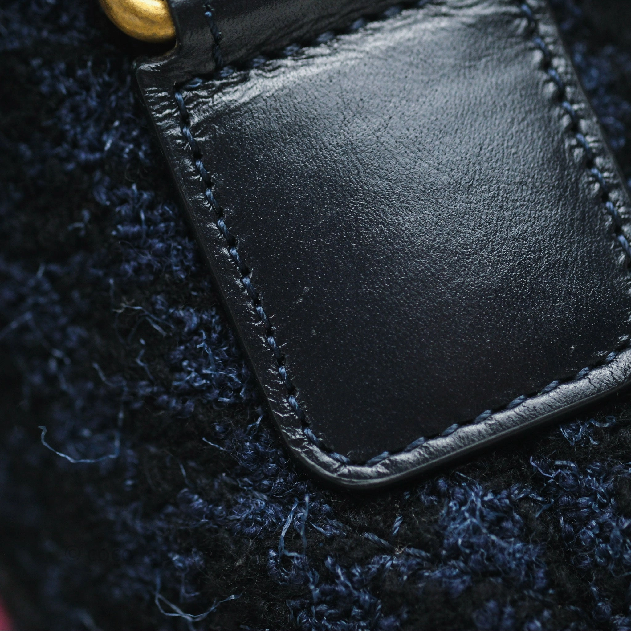 Chanel Small Gabrielle Hobo Navy Tweed