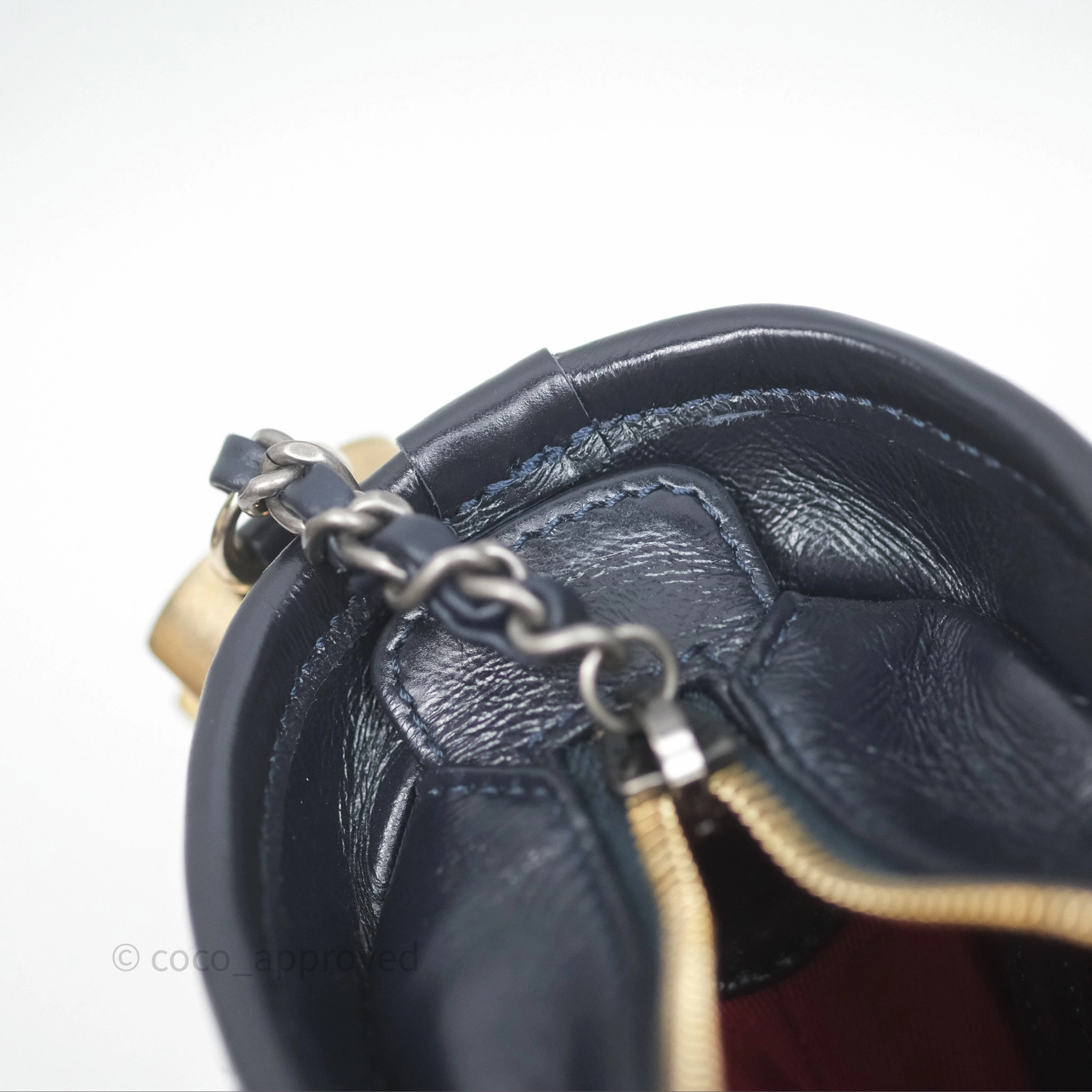 Chanel Small Gabrielle Hobo Navy Tweed