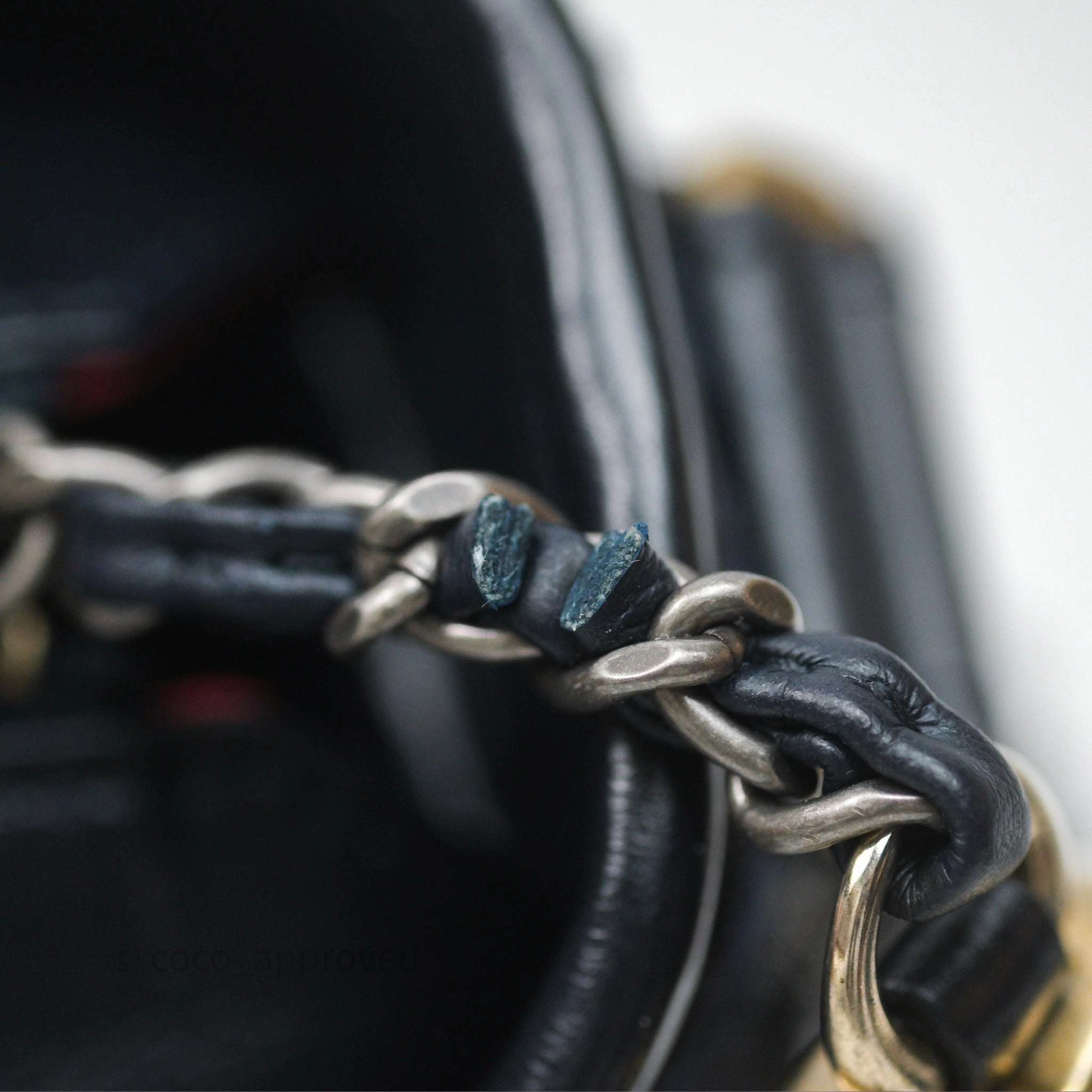 Chanel Small Gabrielle Hobo Navy Tweed