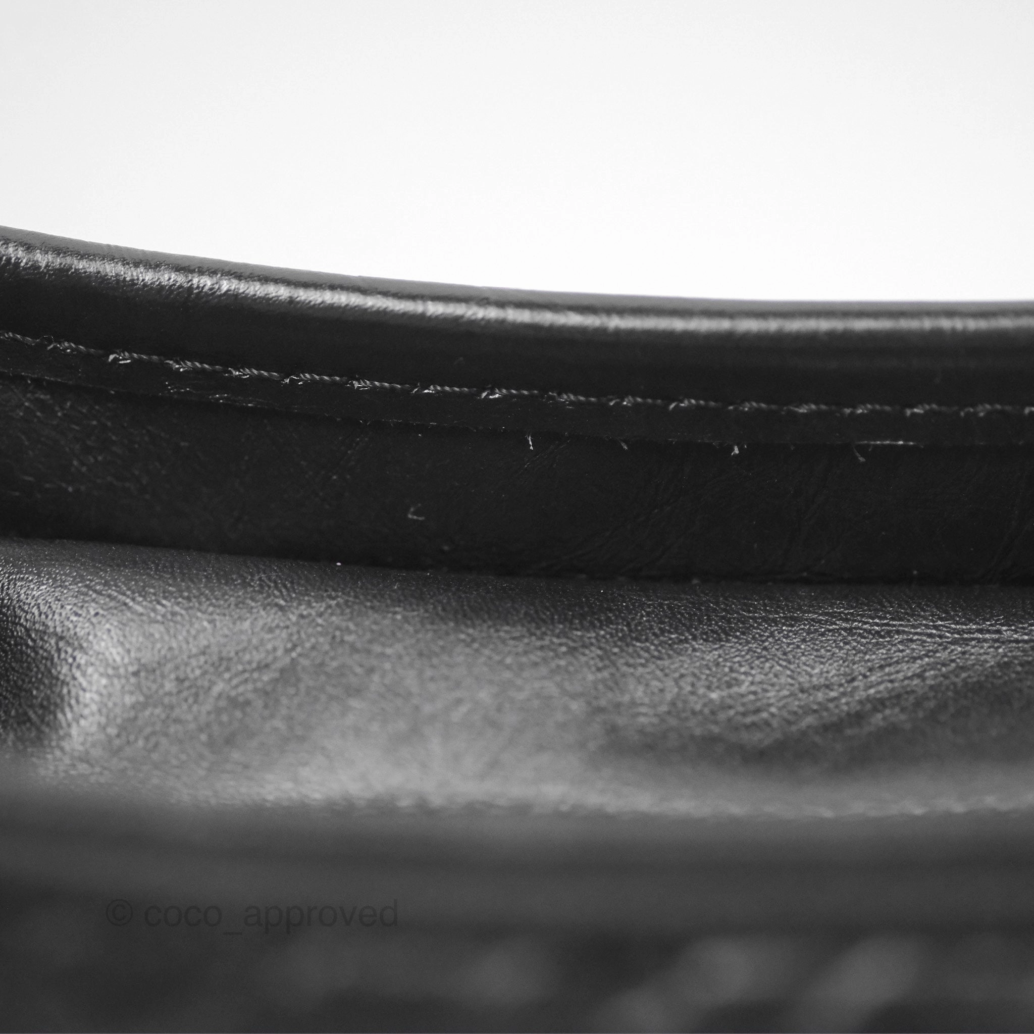 Chanel Small Gabrielle Hobo Quilted Black Aged Calfskin